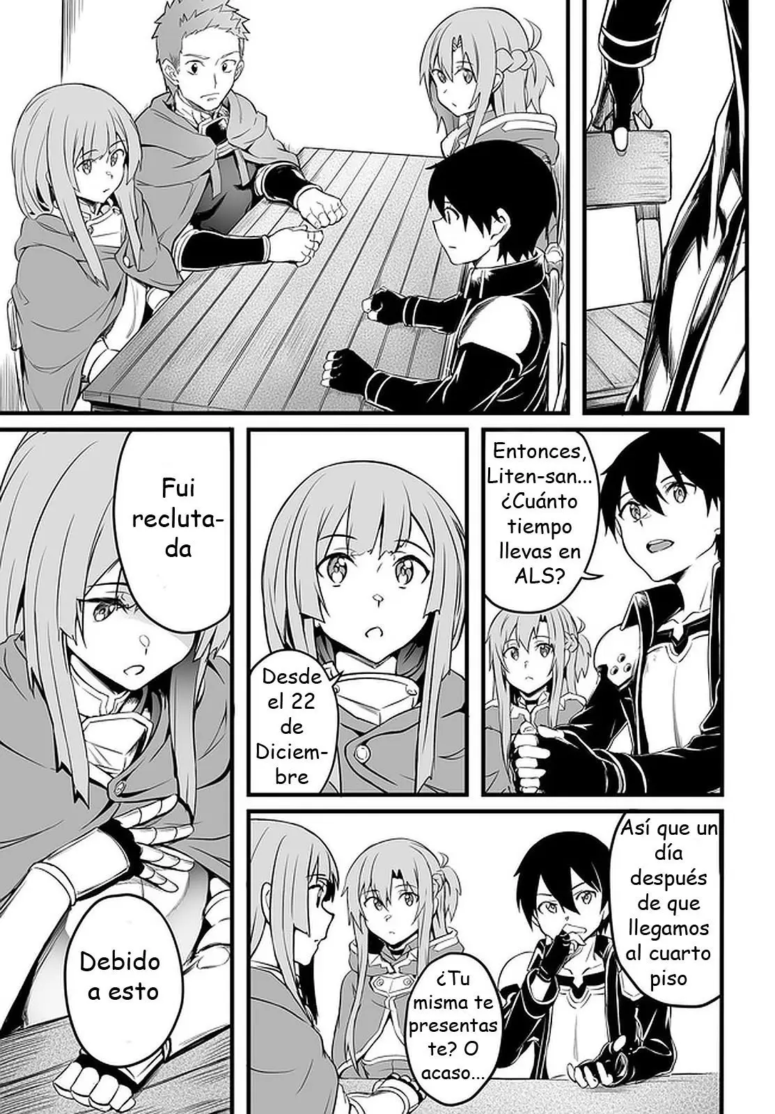 Sword Art Online: Progressive - Kuraki Yuuyami No Scherzo capítulo 8 página 5