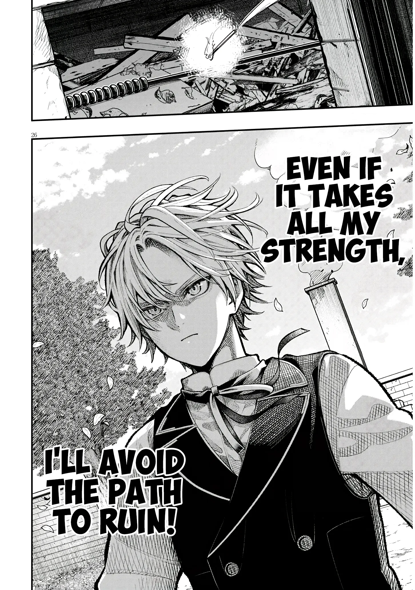 Taida na Akujoku Kizoku ni Tensei shita Ore, Scenario wo Bukkowashitara Kikakugai no Maryoku de Saikyou ni Natta - Capítulo 1 - Página 26 - LectorTMOo