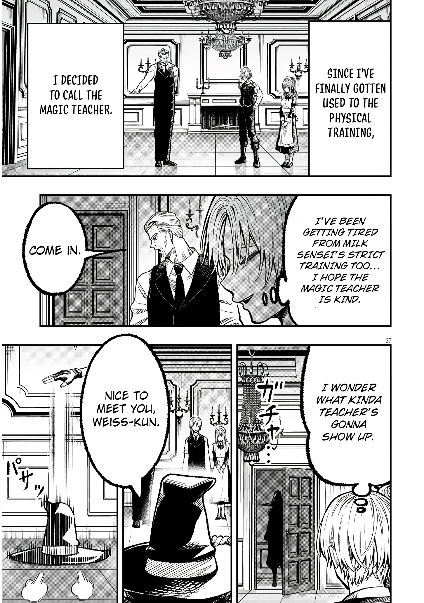 Taida na Akujoku Kizoku ni Tensei shita Ore, Scenario wo Bukkowashitara Kikakugai no Maryoku de Saikyou ni Natta - Capítulo 1 - Página 37 - LectorTMOo