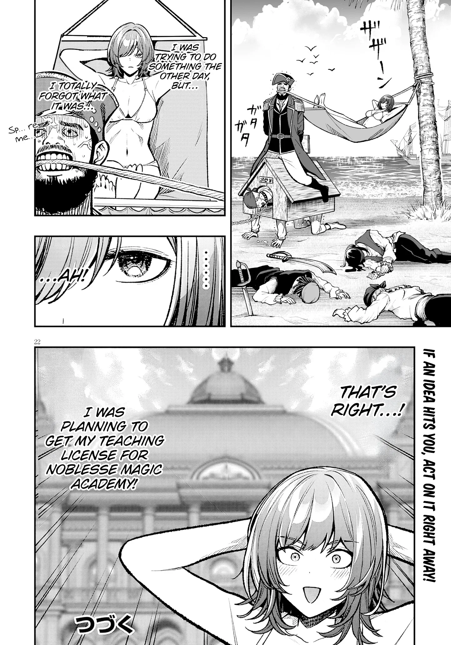 Taida na Akujoku Kizoku ni Tensei shita Ore, Scenario wo Bukkowashitara Kikakugai no Maryoku de Saikyou ni Natta - Capítulo 10 - Página 23 - LectorTMOo