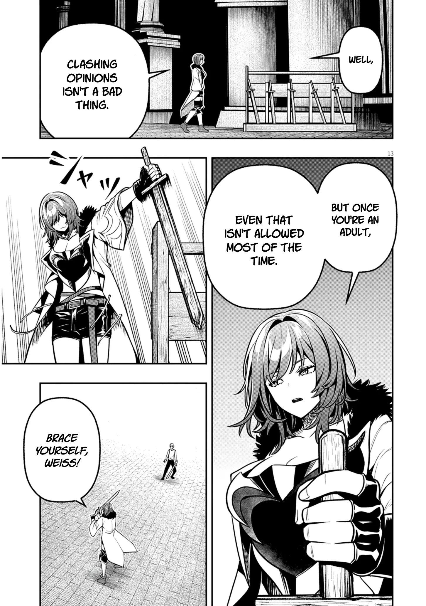 Taida na Akujoku Kizoku ni Tensei shita Ore, Scenario wo Bukkowashitara Kikakugai no Maryoku de Saikyou ni Natta - Capítulo 17.1 - Página 13 - LectorTMOo