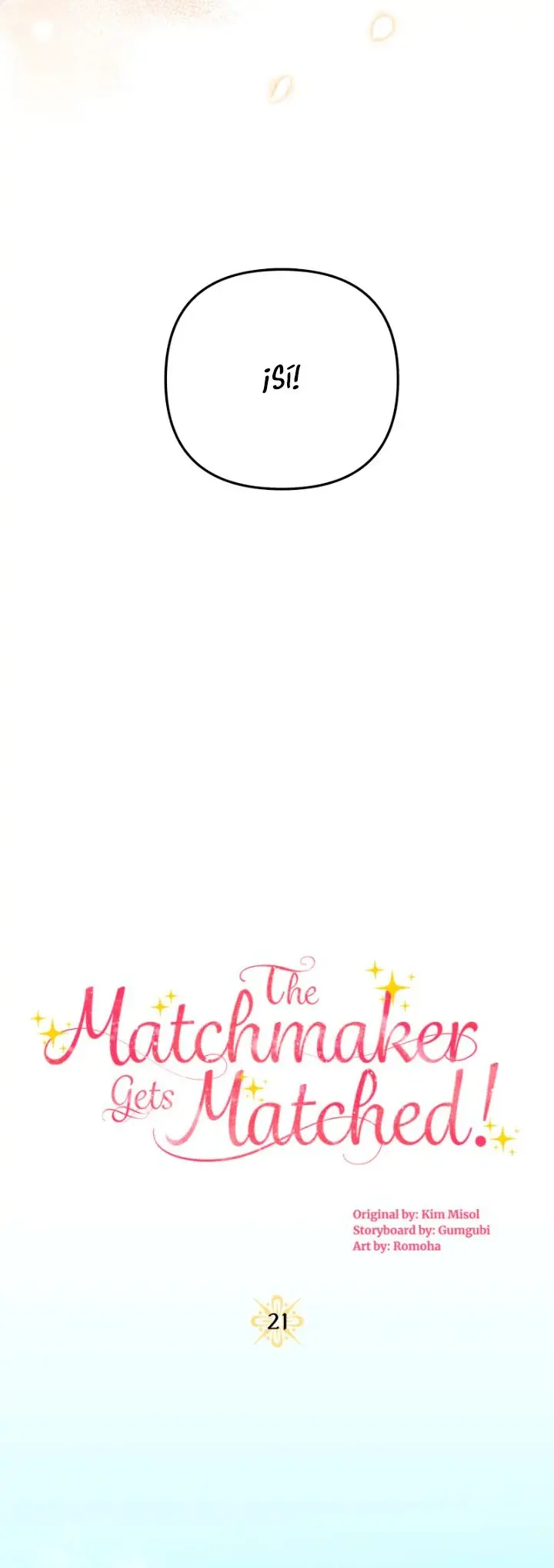 The Matchmaker Gets Matched! capítulo 21 página 23