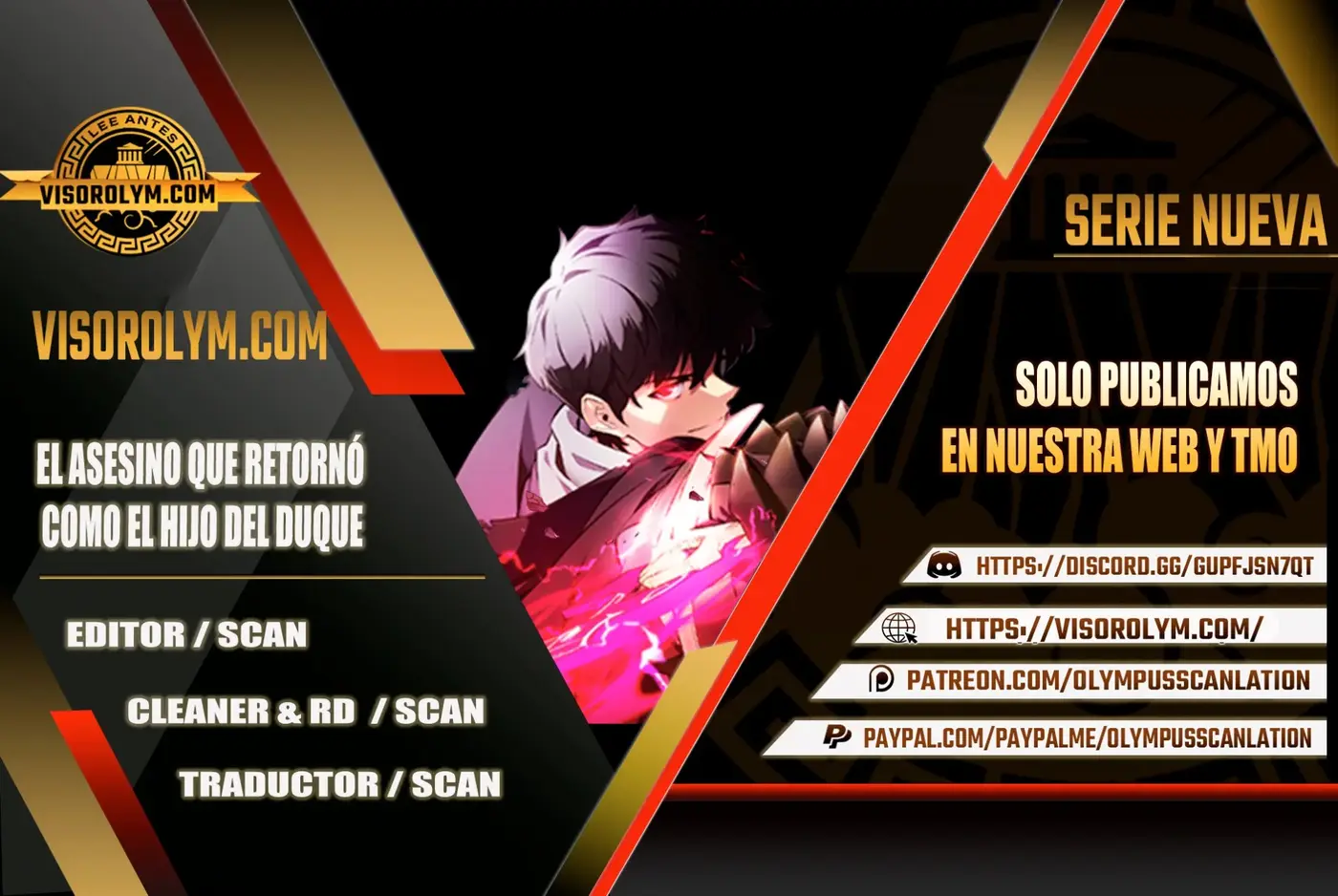 The Reborn Young Lord Is an Assassin capítulo 2 página 1