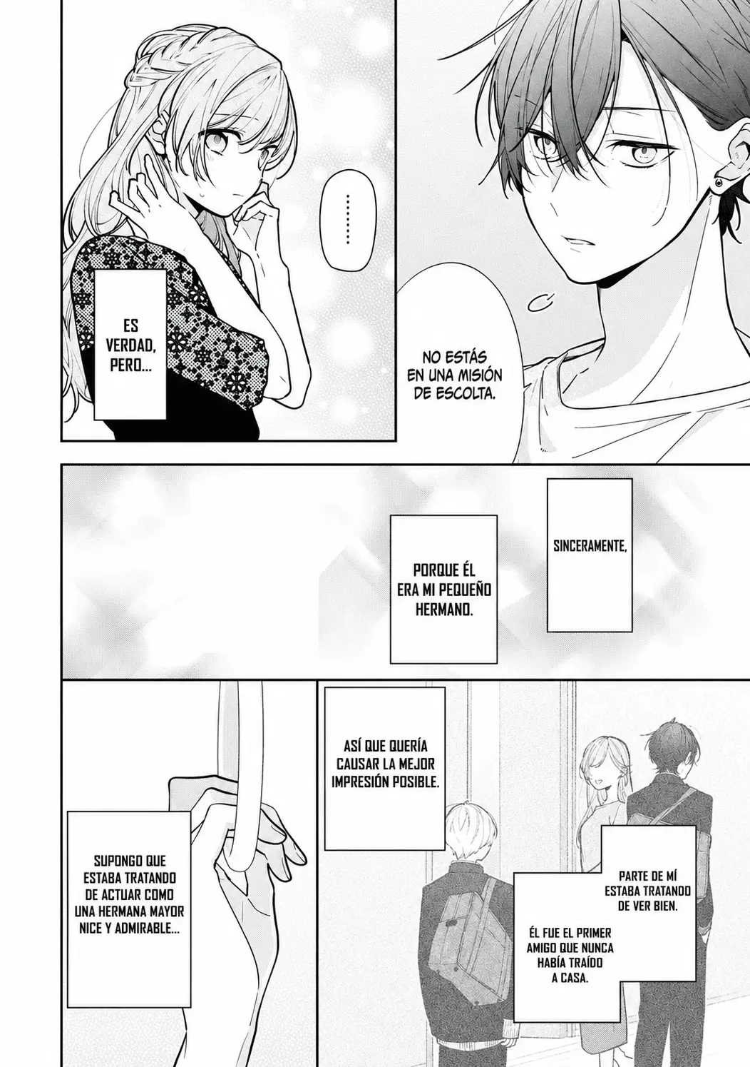 Tomodachi no Nee-chan ni Koishita Hanashi capítulo 9 página 4