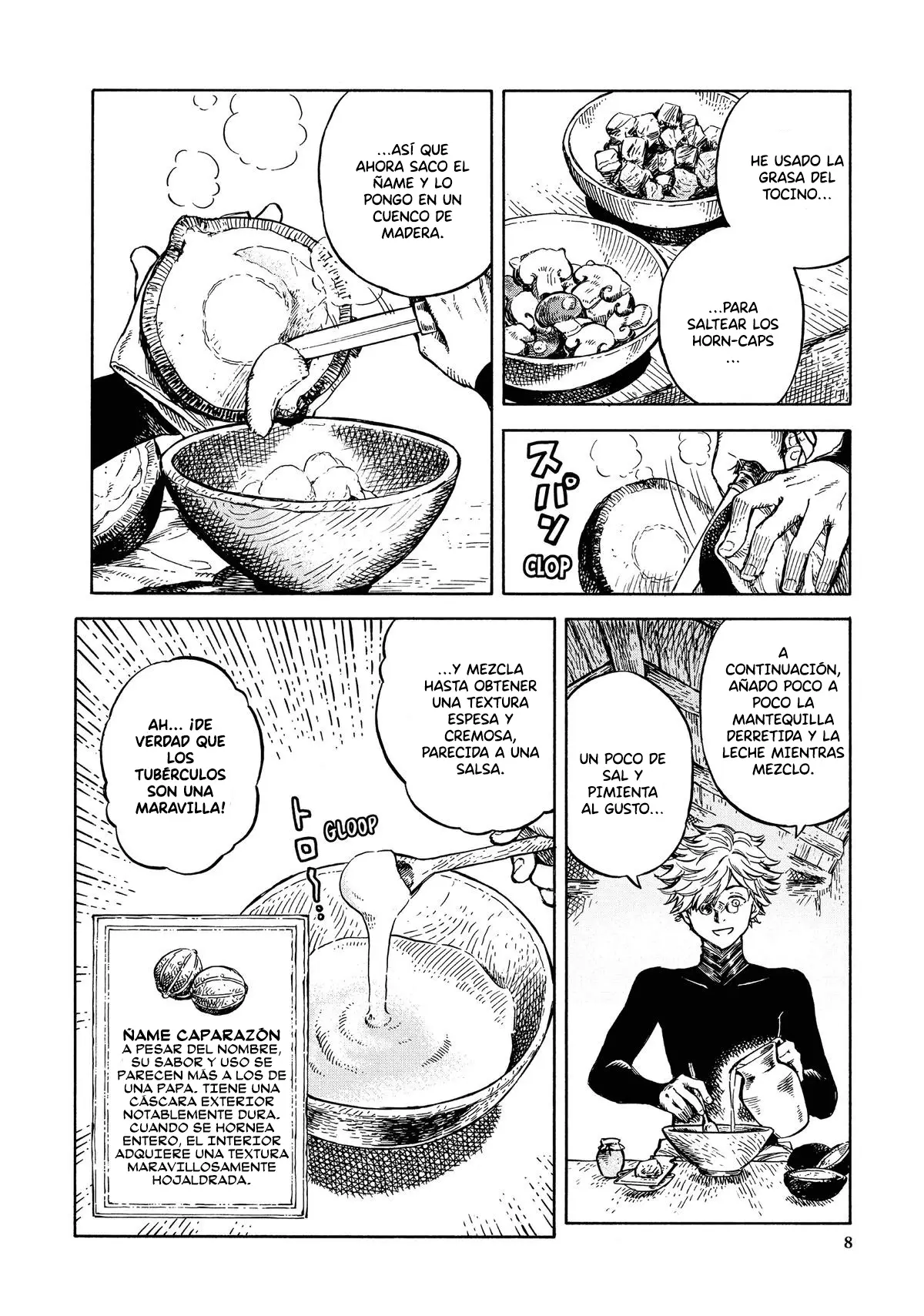 Tongari Boushi no Kitchen capítulo 1 página 8