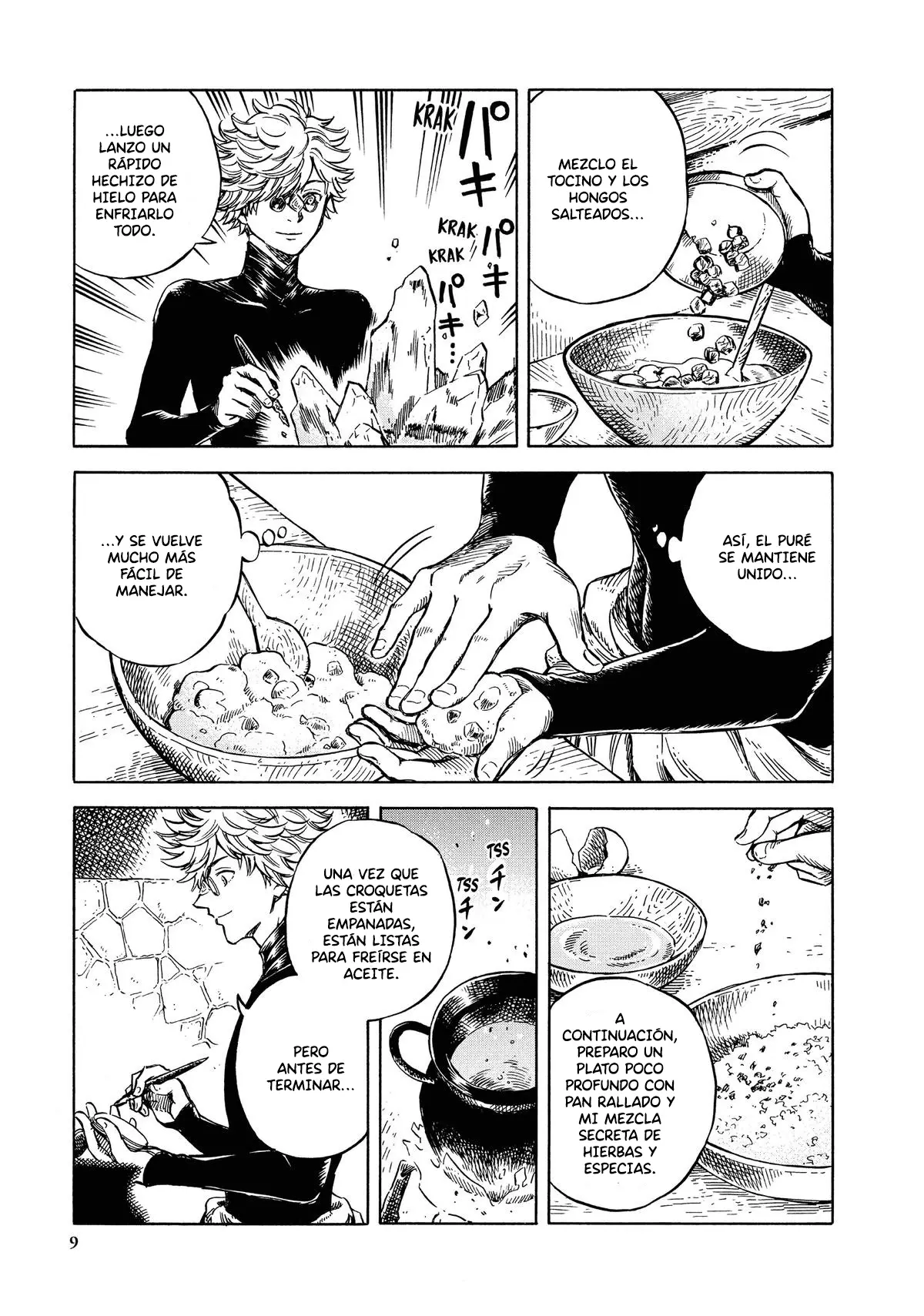 Tongari Boushi no Kitchen capítulo 1 página 9