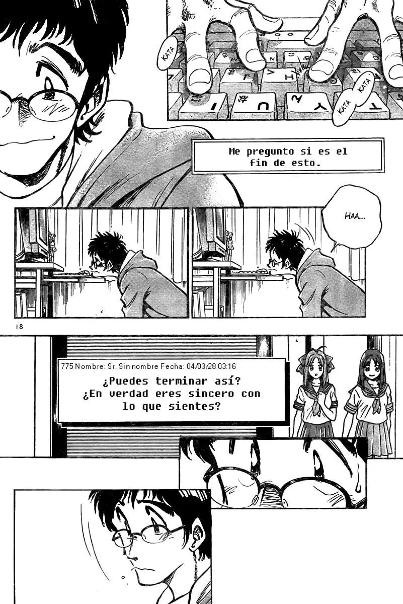 Train Man - Net Development, the Love Story of a Local Train capítulo 7 página 17