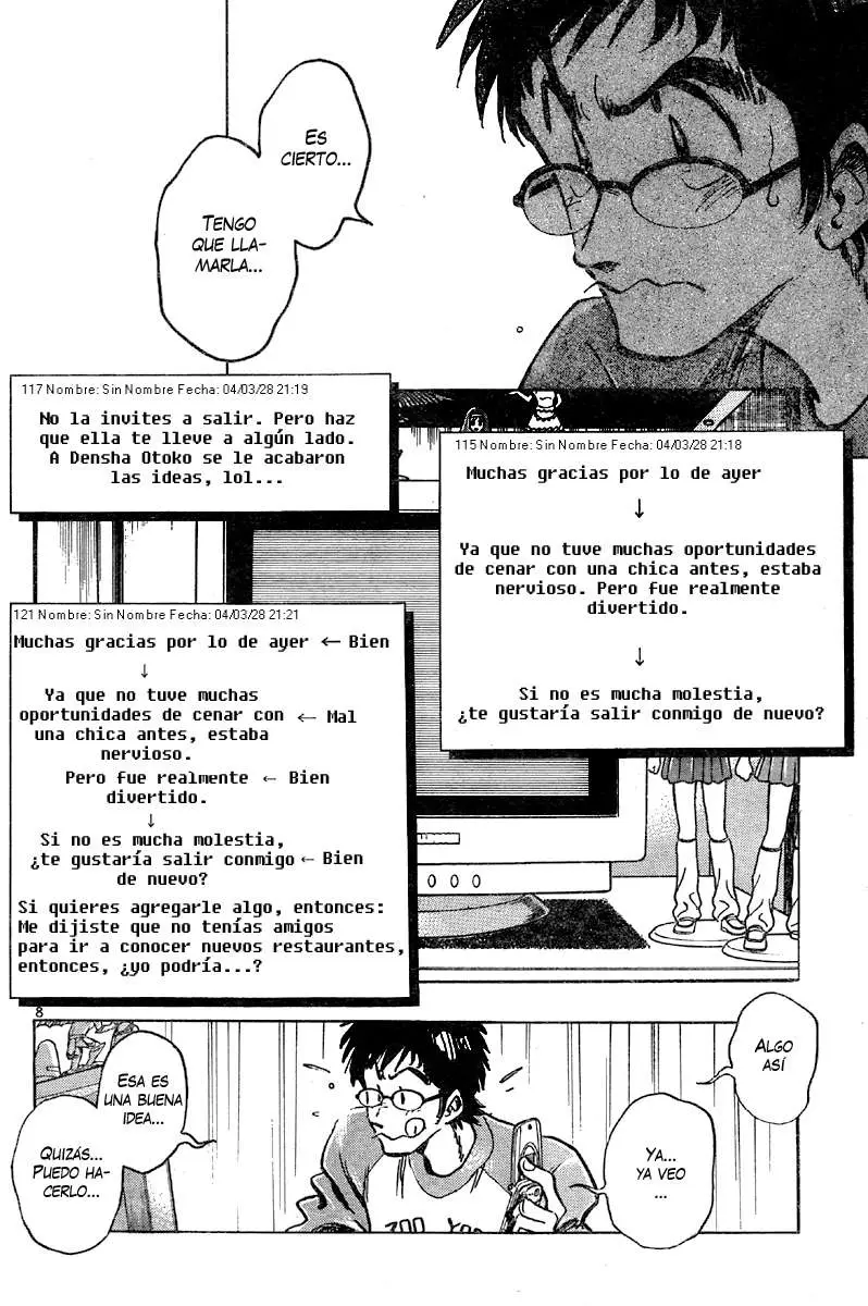 Train Man - Net Development, the Love Story of a Local Train capítulo 8 página 9