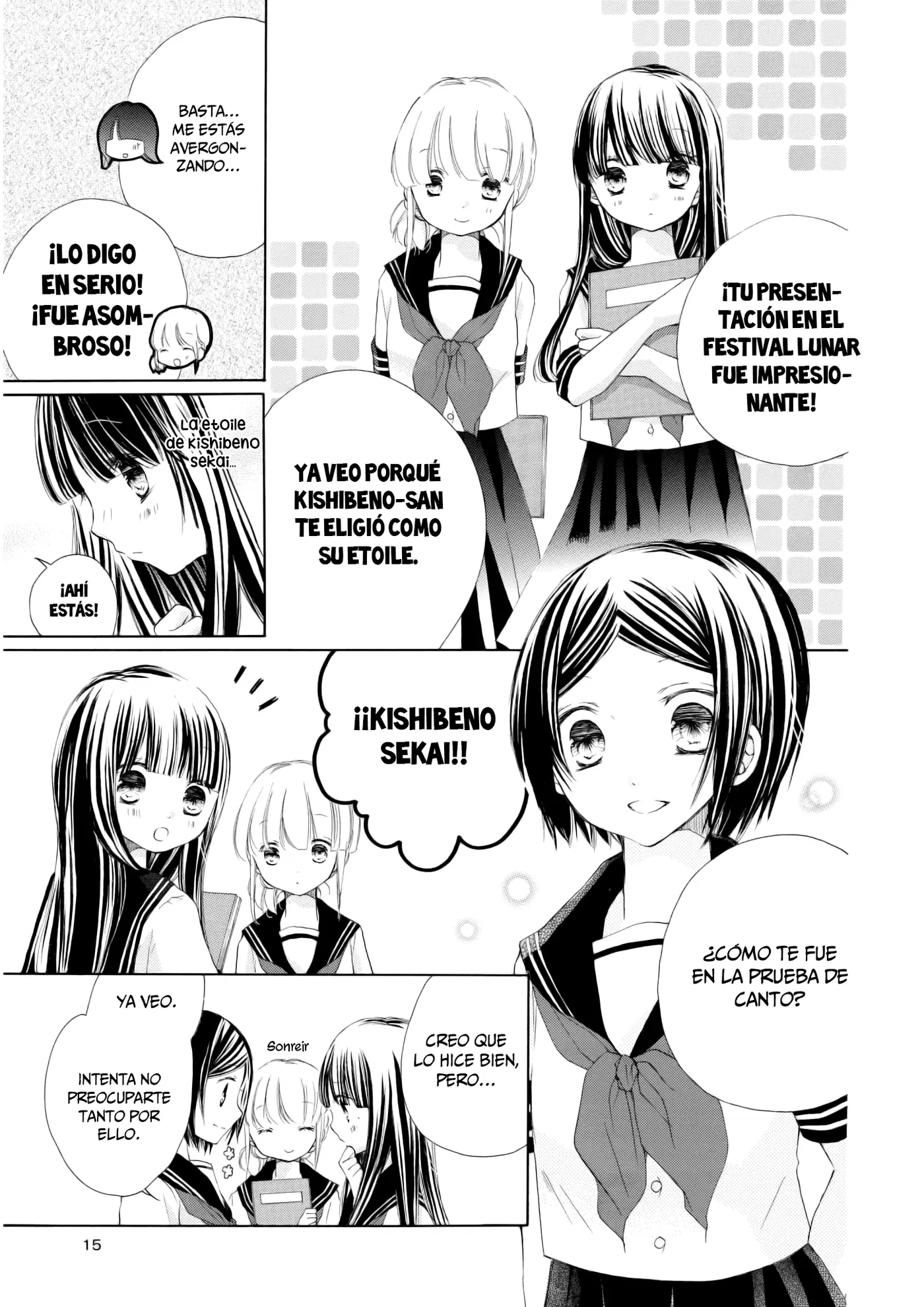 Tsuki to Sekai to Étoile capítulo 9 página 14