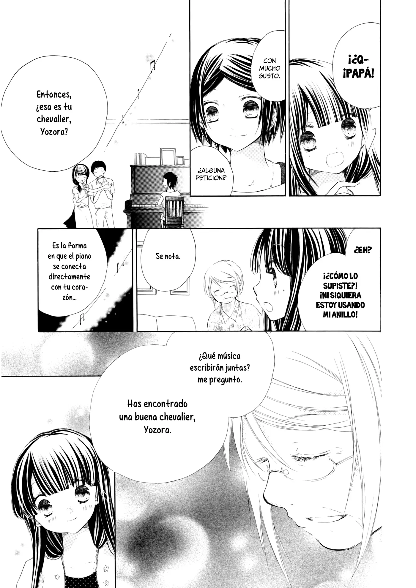 Tsuki to Sekai to Étoile capítulo 9 página 40