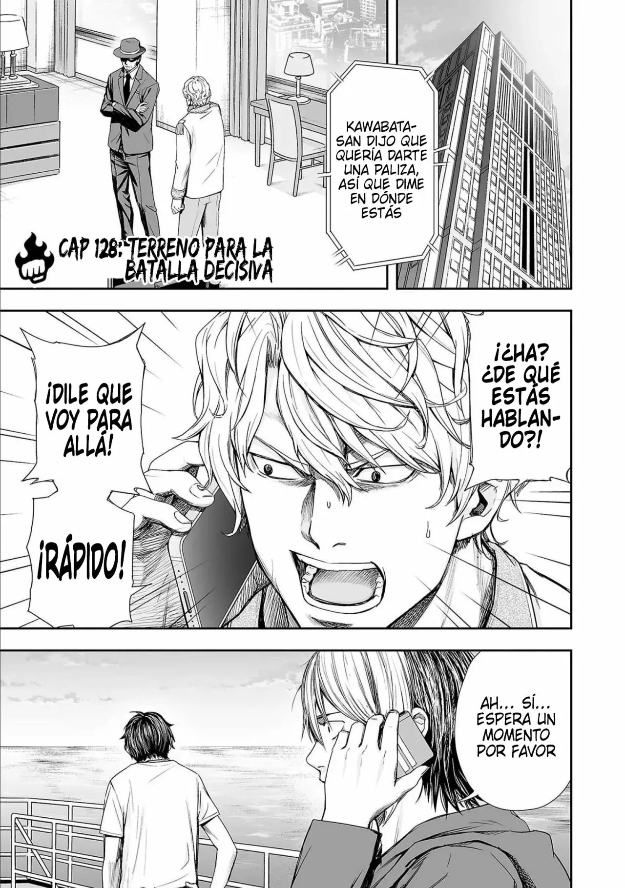 Tsuyoshi - Daremo Katenai, Aitsu ni wa capítulo 128 página 1