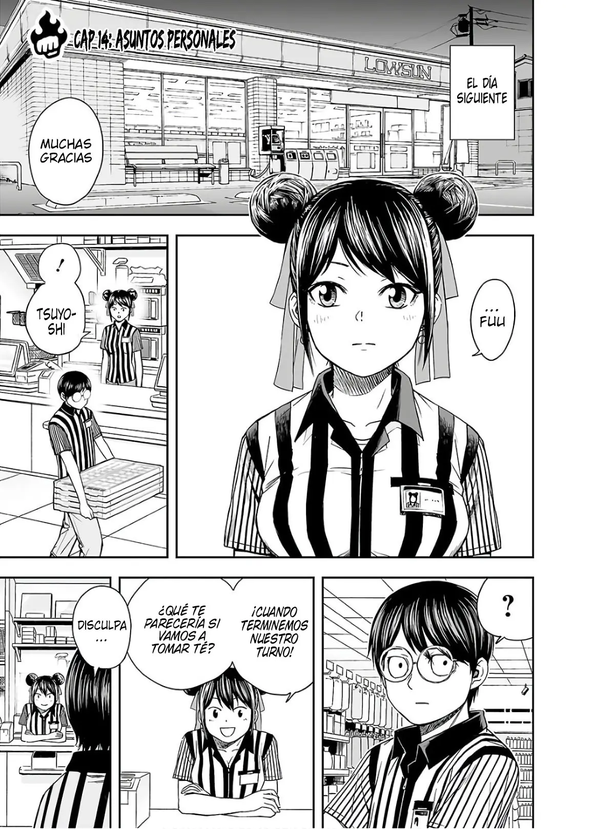 Tsuyoshi - Daremo Katenai, Aitsu ni wa capítulo 14 página 1