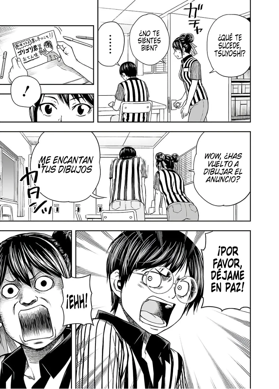 Tsuyoshi - Daremo Katenai, Aitsu ni wa capítulo 14 página 3