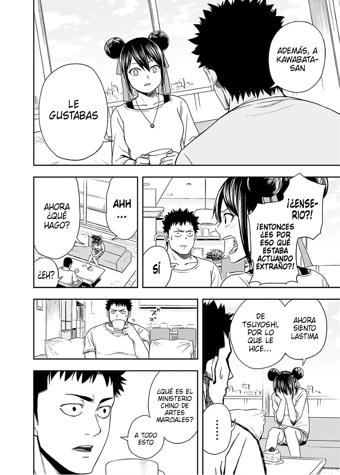 Tsuyoshi - Daremo Katenai, Aitsu ni wa capítulo 14 página 8