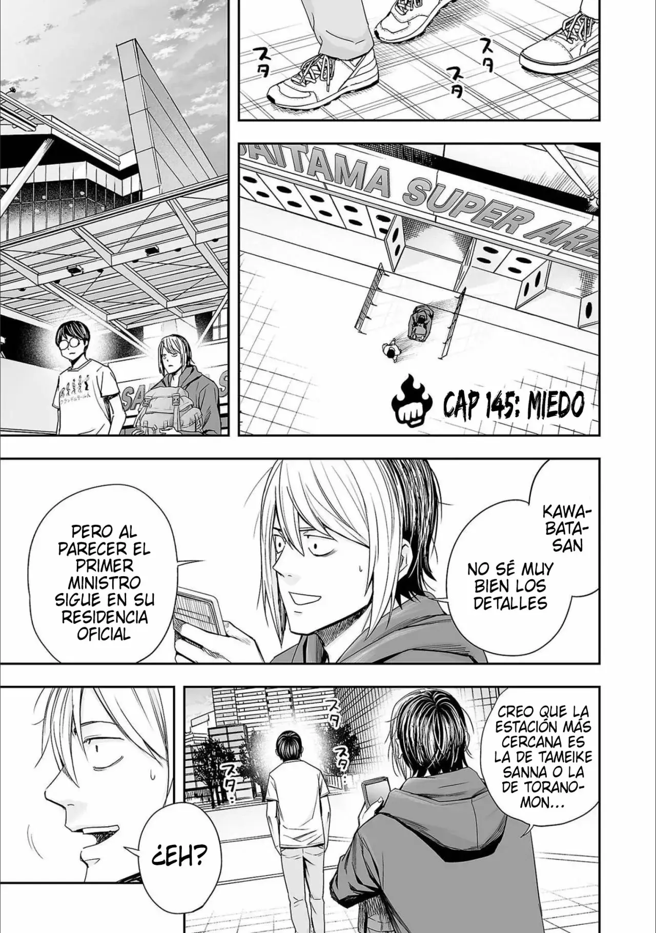 Tsuyoshi - Daremo Katenai, Aitsu ni wa capítulo 145 página 3