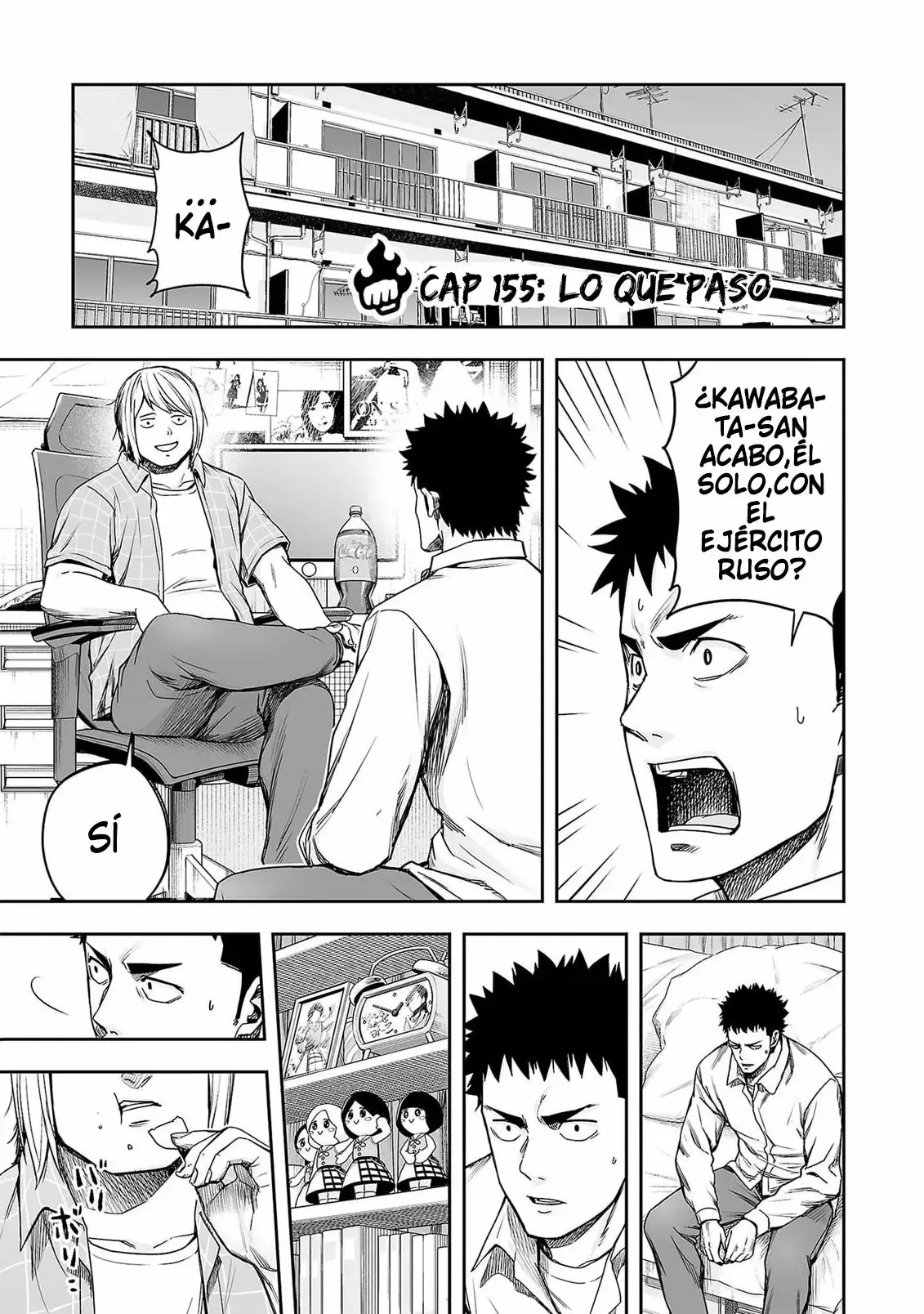Tsuyoshi - Daremo Katenai, Aitsu ni wa capítulo 155 página 3