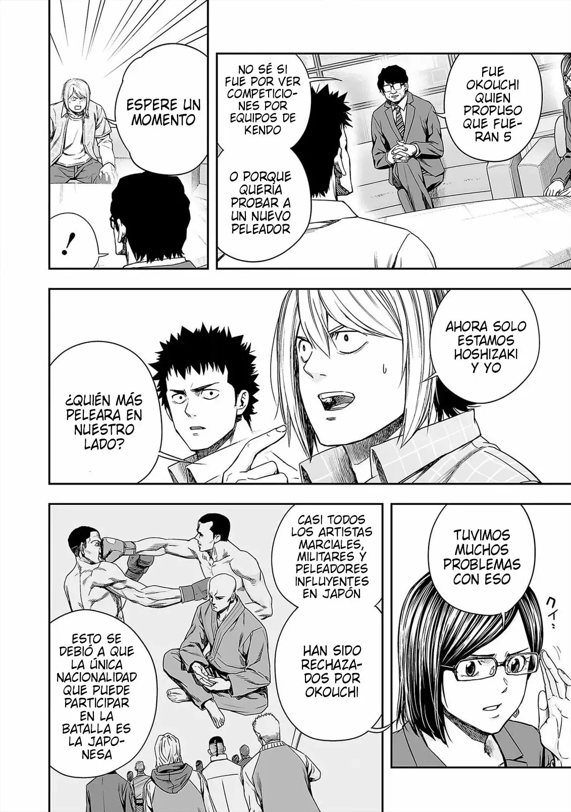 Tsuyoshi - Daremo Katenai, Aitsu ni wa capítulo 161 página 8