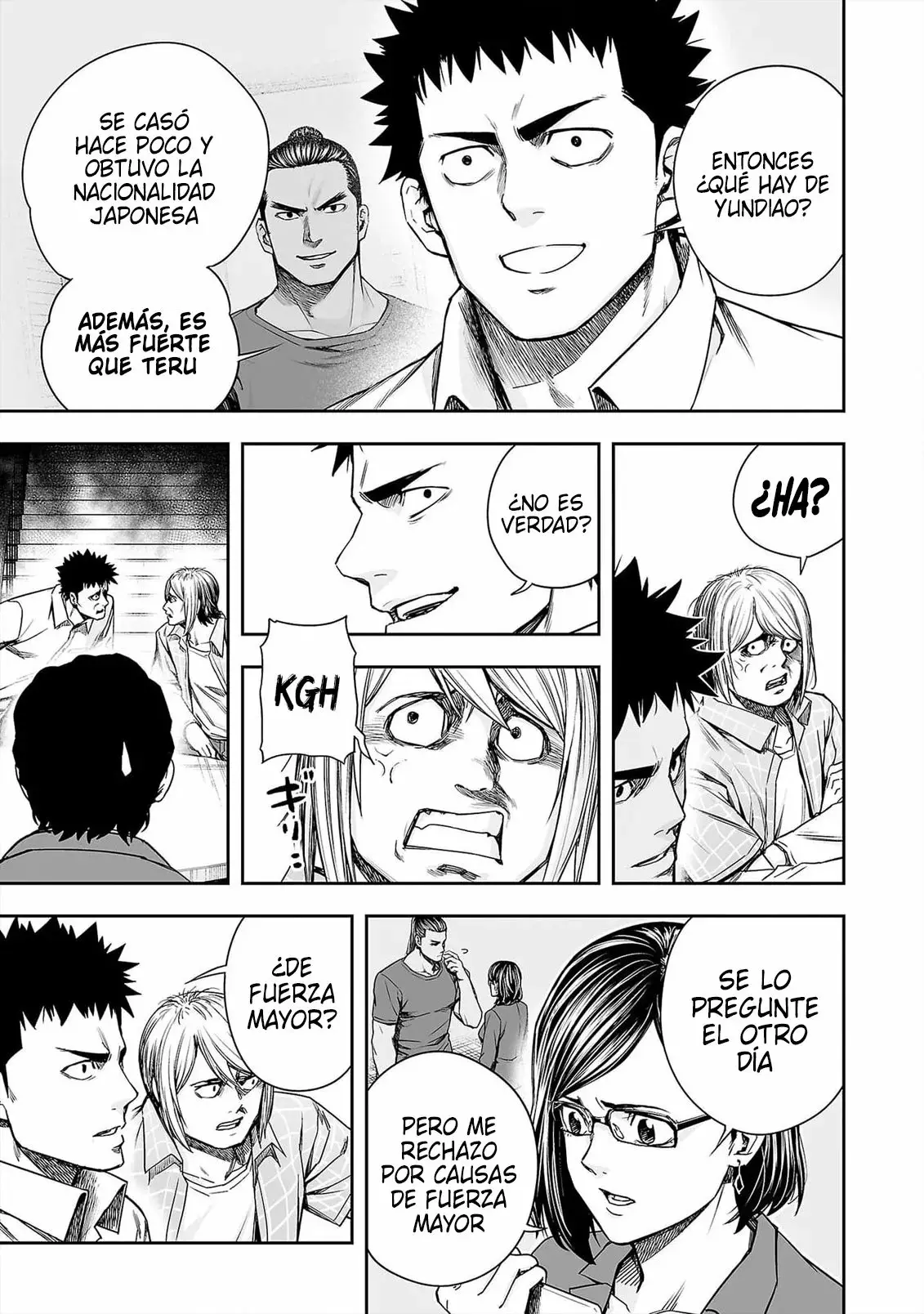 Tsuyoshi - Daremo Katenai, Aitsu ni wa capítulo 161 página 9