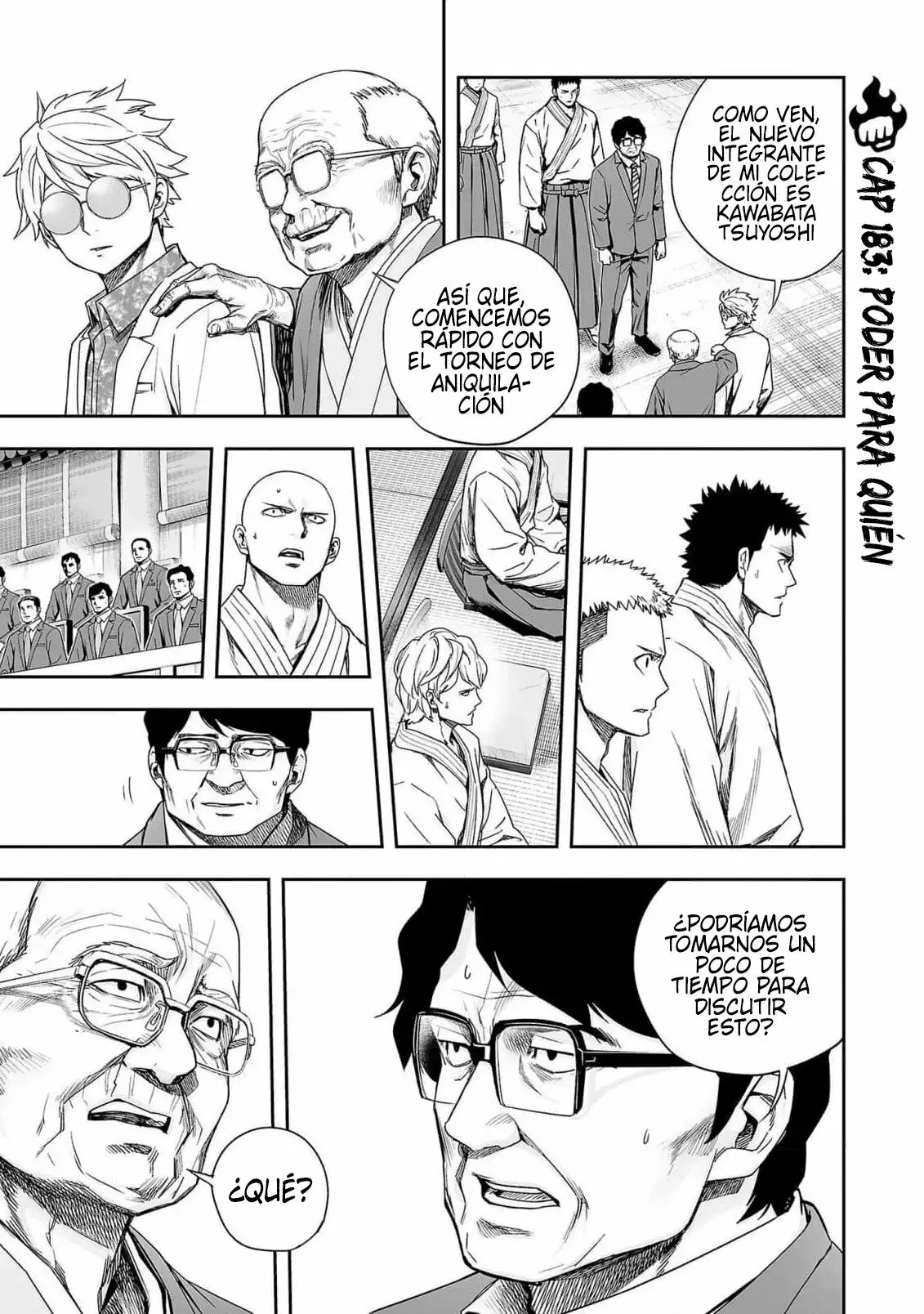 Tsuyoshi - Daremo Katenai, Aitsu ni wa capítulo 183 página 1