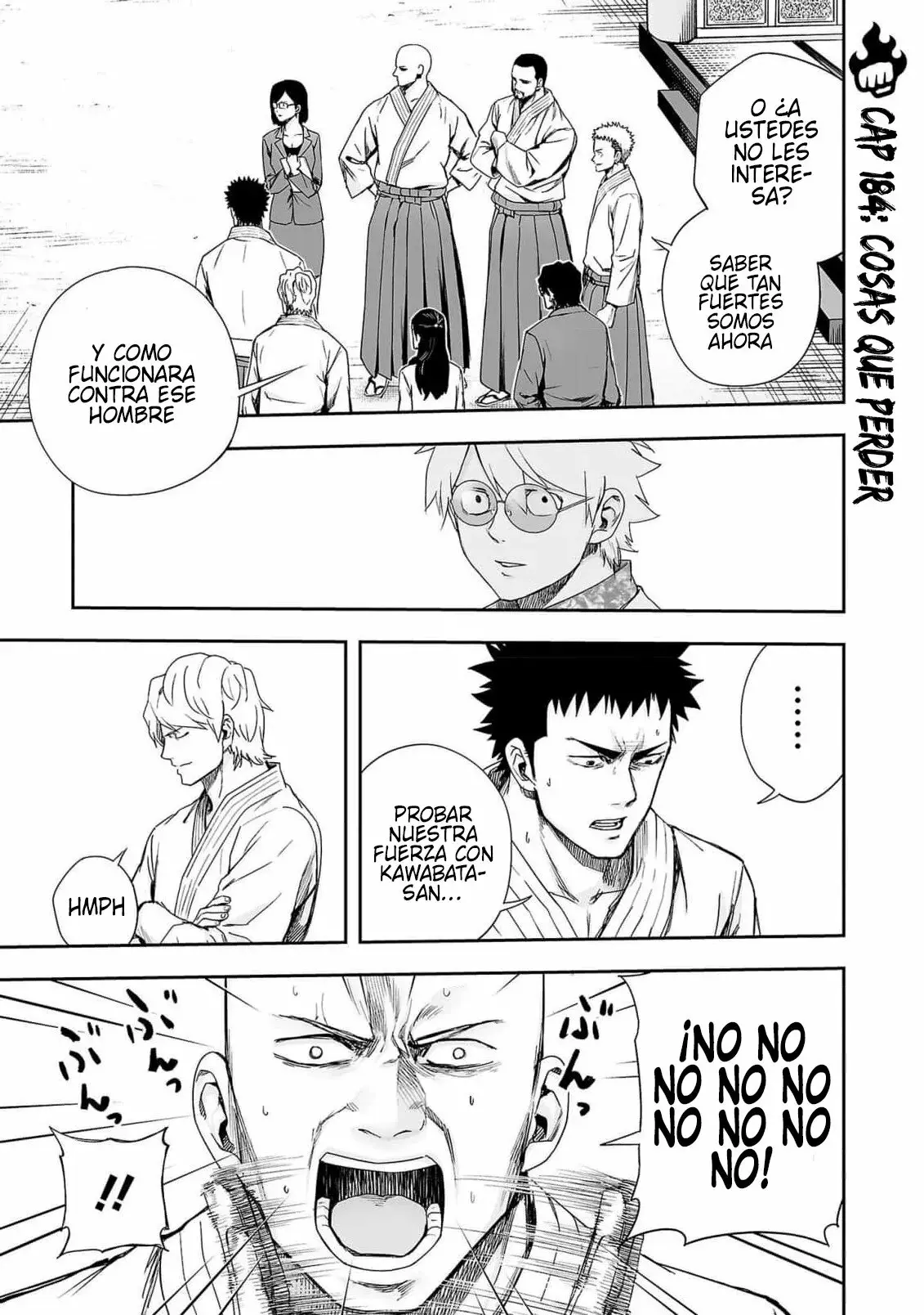 Tsuyoshi - Daremo Katenai, Aitsu ni wa capítulo 184 página 1