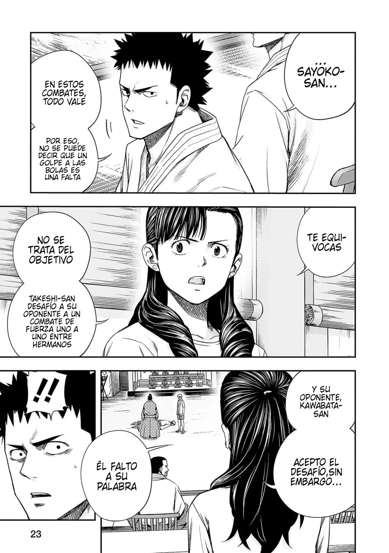 Tsuyoshi - Daremo Katenai, Aitsu ni wa capítulo 189 página 5