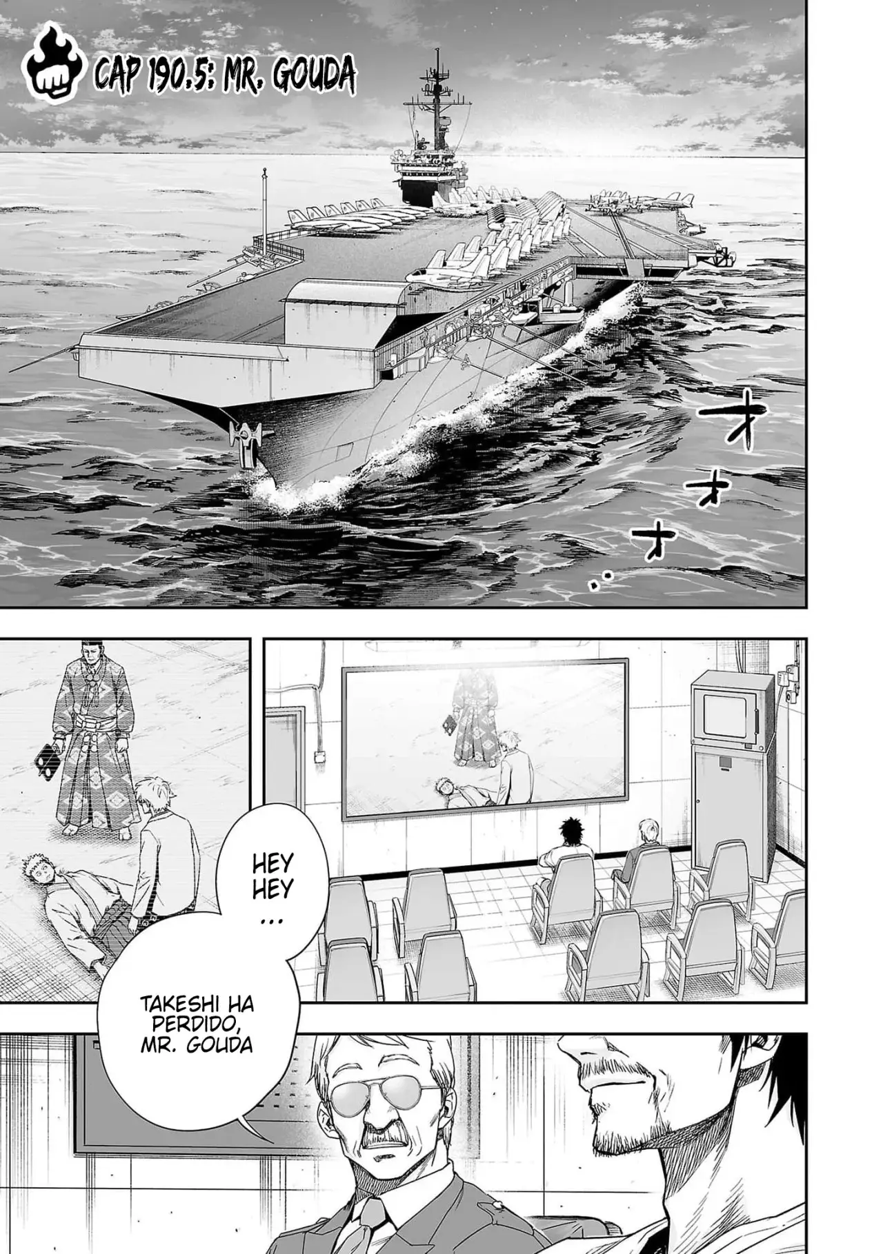 Tsuyoshi - Daremo Katenai, Aitsu ni wa capítulo 190.5 página 1