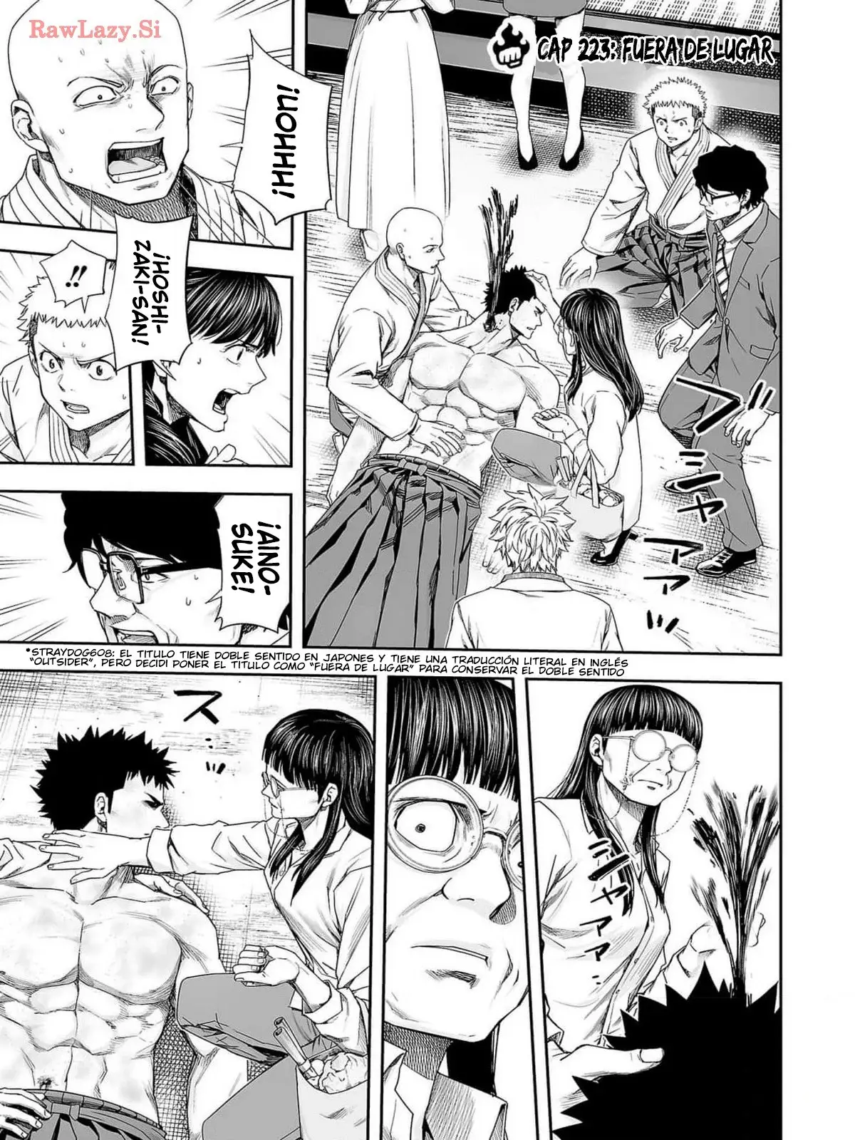 Tsuyoshi - Daremo Katenai, Aitsu ni wa capítulo 223 página 1