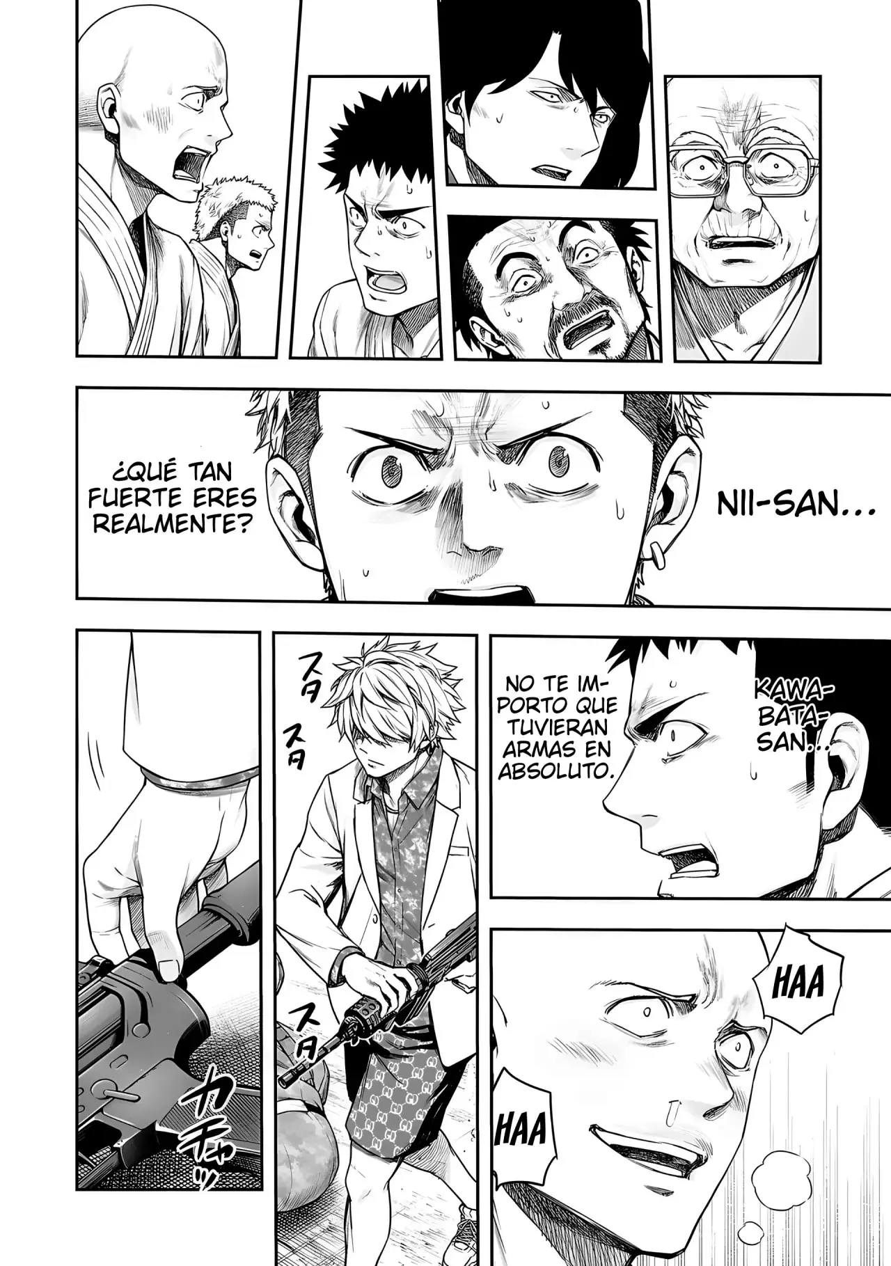 Tsuyoshi - Daremo Katenai, Aitsu ni wa capítulo 253 página 11