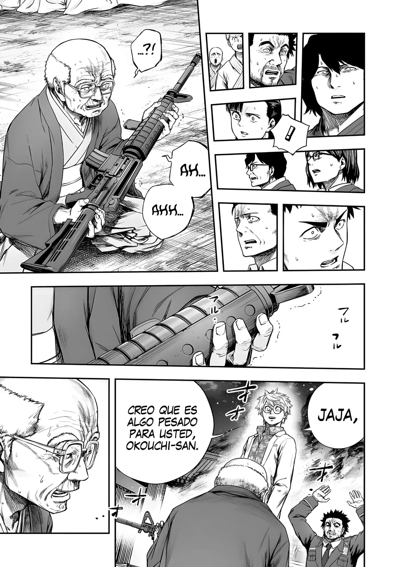 Tsuyoshi - Daremo Katenai, Aitsu ni wa capítulo 257 página 10