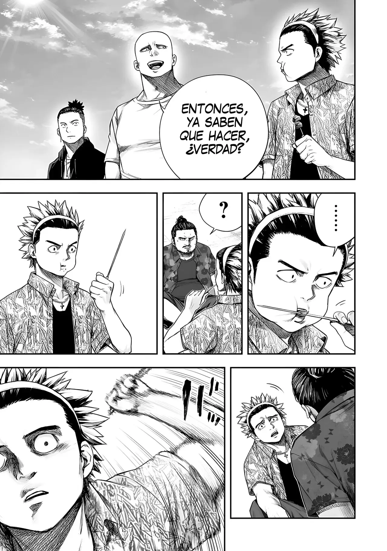 Tsuyoshi - Daremo Katenai, Aitsu ni wa capítulo 265 página 18