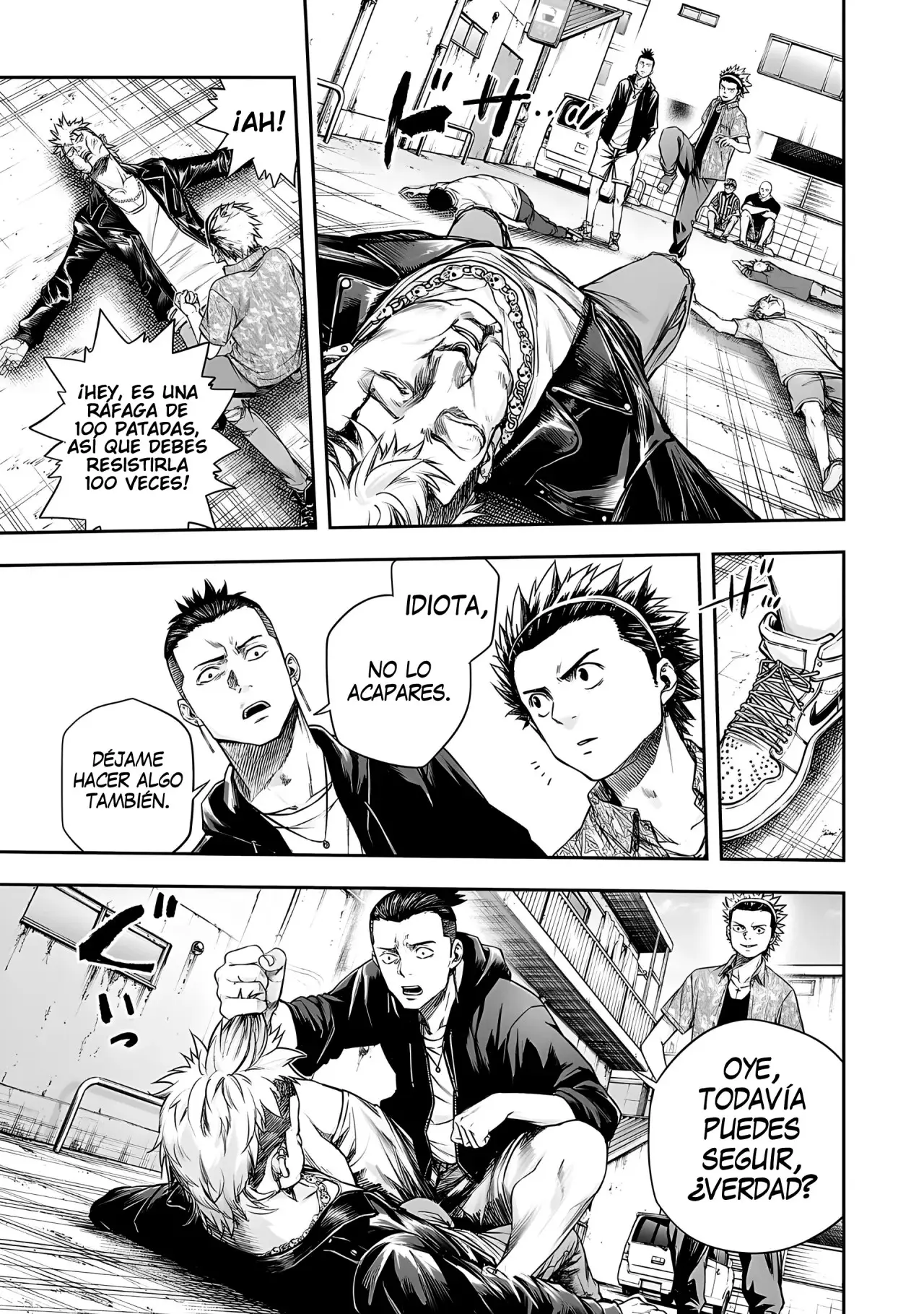 Tsuyoshi - Daremo Katenai, Aitsu ni wa capítulo 266 página 16