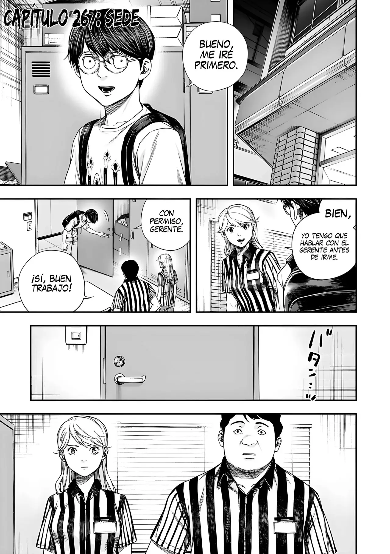 Tsuyoshi - Daremo Katenai, Aitsu ni wa capítulo 267 página 4