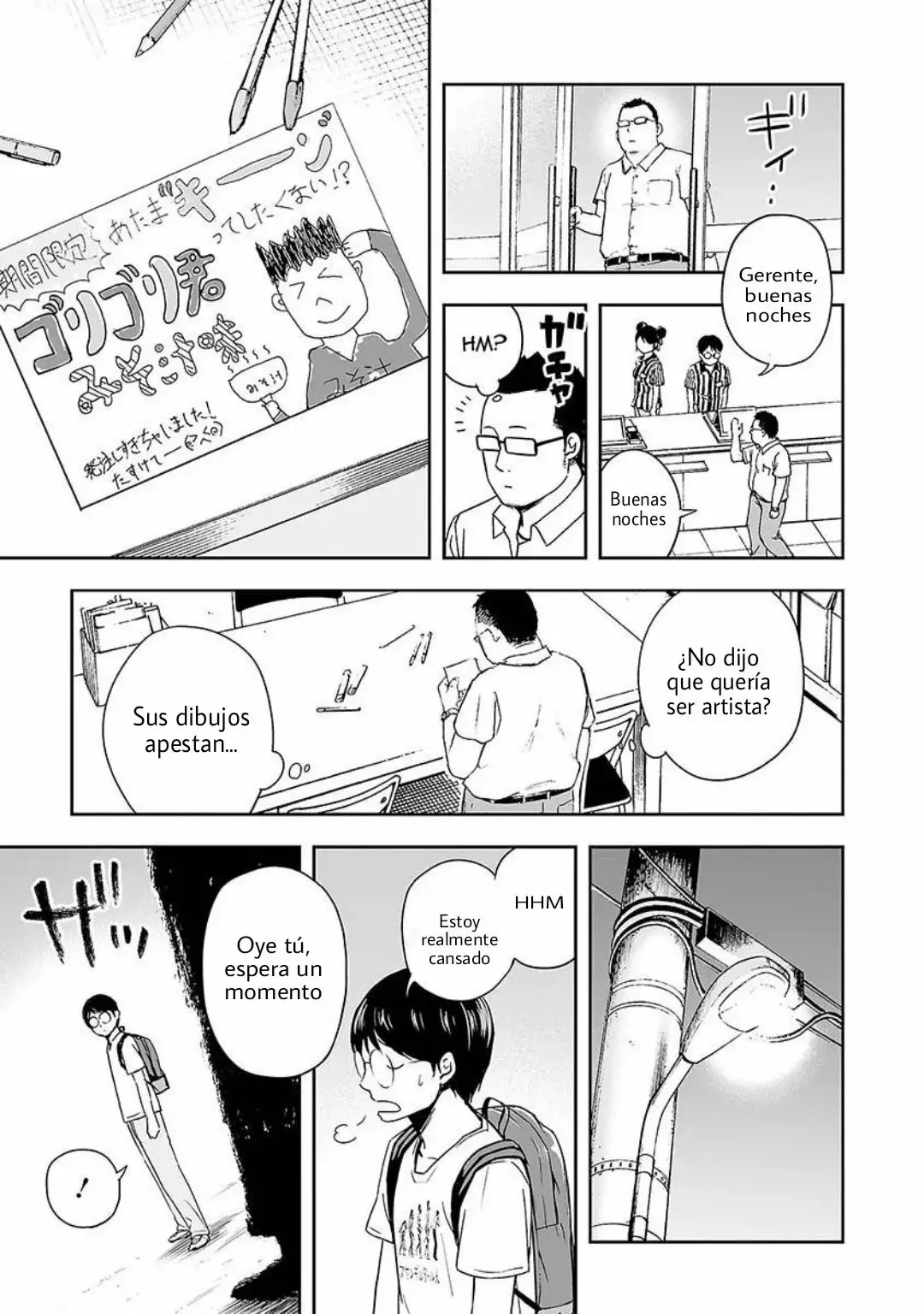 Tsuyoshi - Daremo Katenai, Aitsu ni wa capítulo 3 página 18