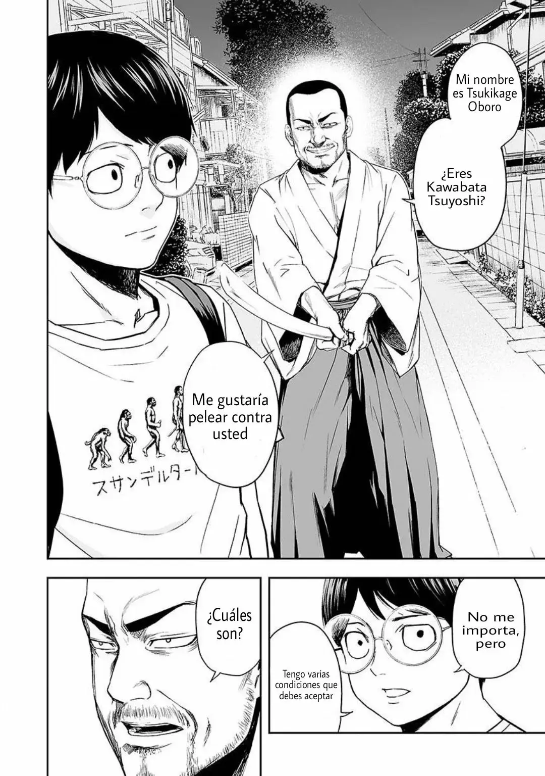 Tsuyoshi - Daremo Katenai, Aitsu ni wa capítulo 3 página 19