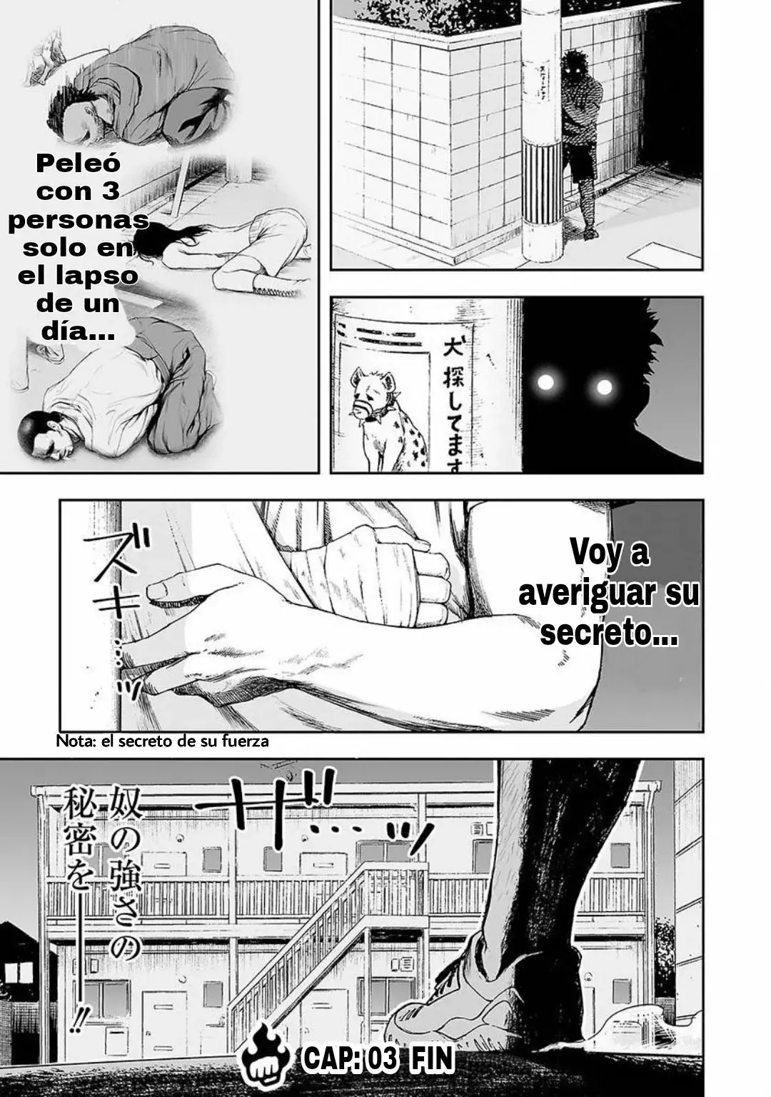Tsuyoshi - Daremo Katenai, Aitsu ni wa capítulo 3 página 24