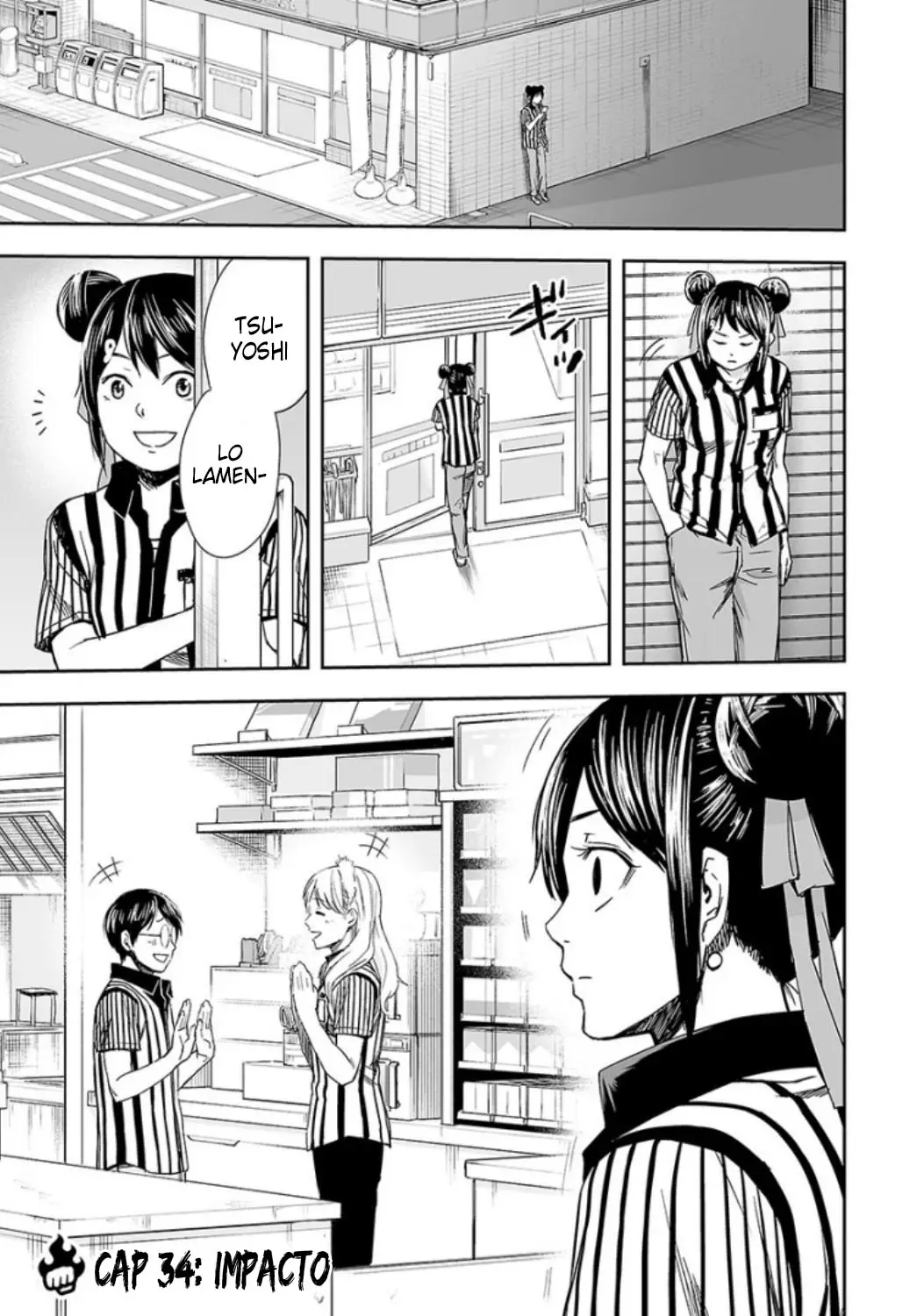 Tsuyoshi - Daremo Katenai, Aitsu ni wa capítulo 34 página 1