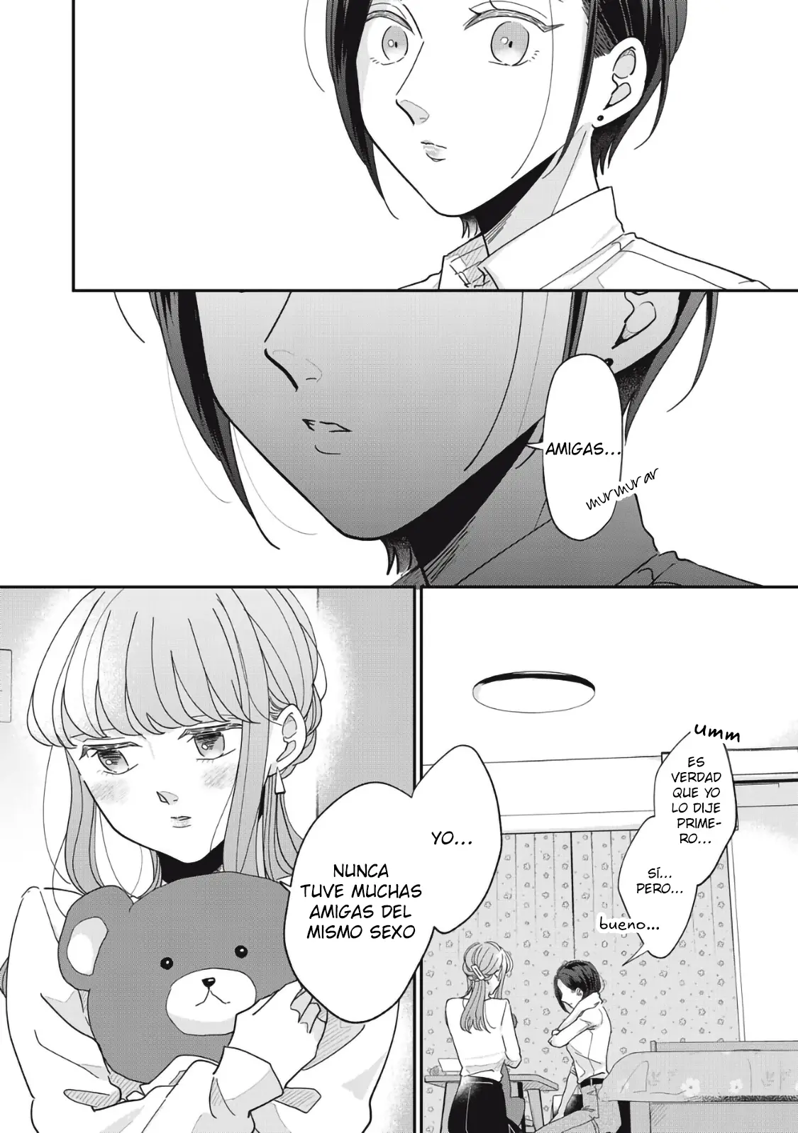 Watashi to Kanojo no Kawaii Koi no Hajime Kata capítulo 10 página 4