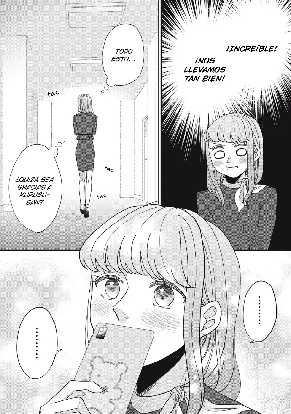 Watashi to Kanojo no Kawaii Koi no Hajime Kata capítulo 15 página 2