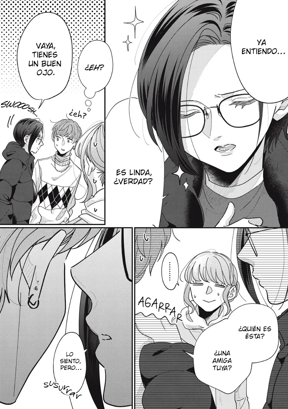 Watashi to Kanojo no Kawaii Koi no Hajime Kata capítulo 16.5 página 4
