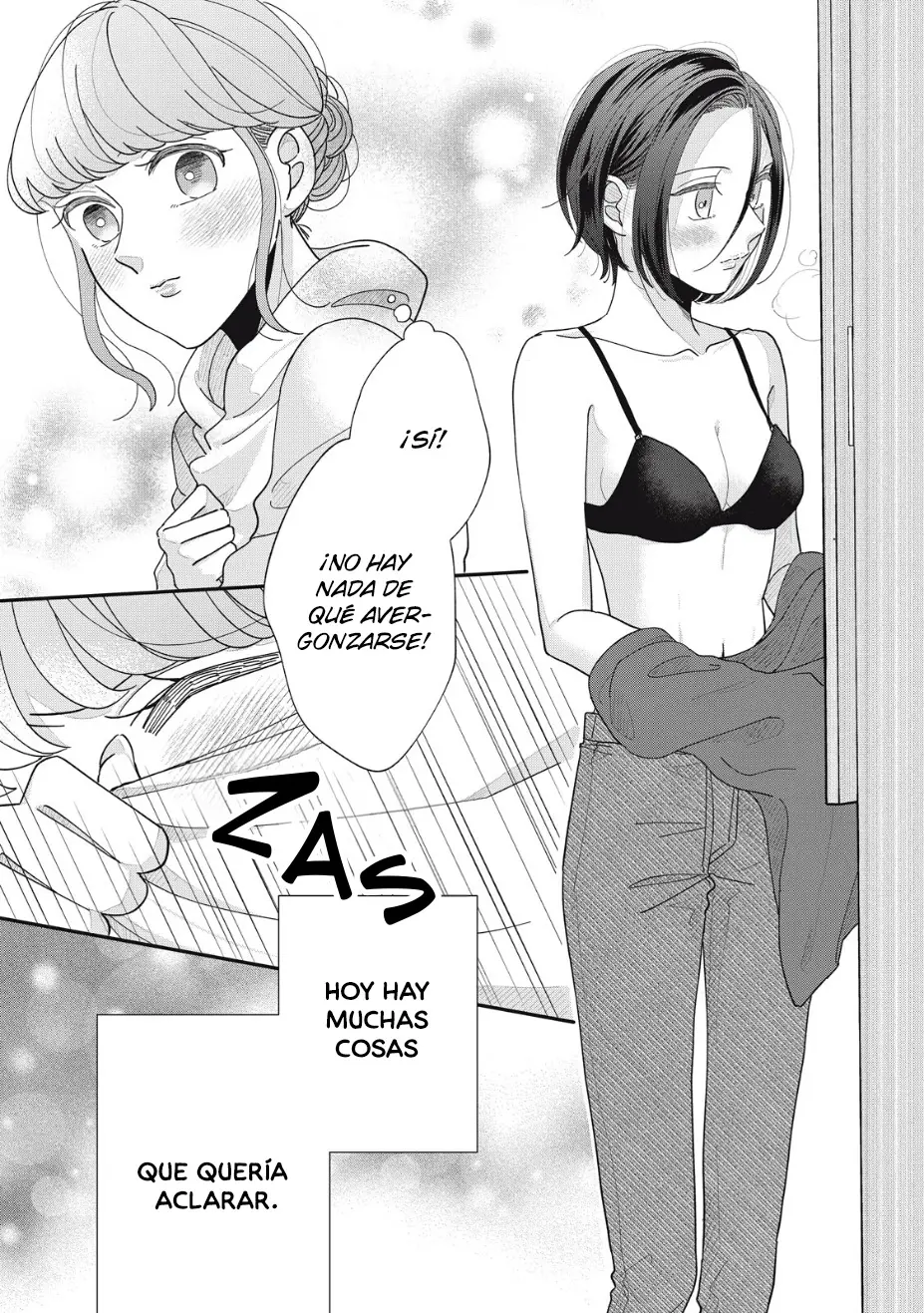 Watashi to Kanojo no Kawaii Koi no Hajime Kata capítulo 16 página 4