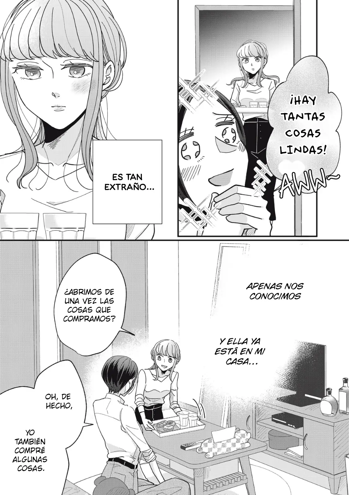 Watashi to Kanojo no Kawaii Koi no Hajime Kata capítulo 9 página 5