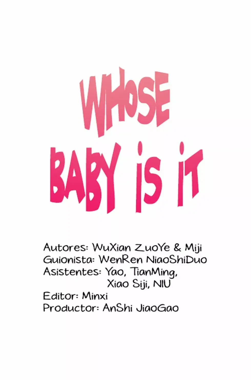 Whose Baby Is It? capítulo 31 página 3