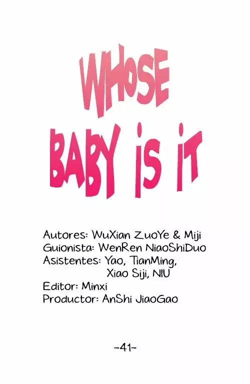 Whose Baby Is It? capítulo 41 página 3
