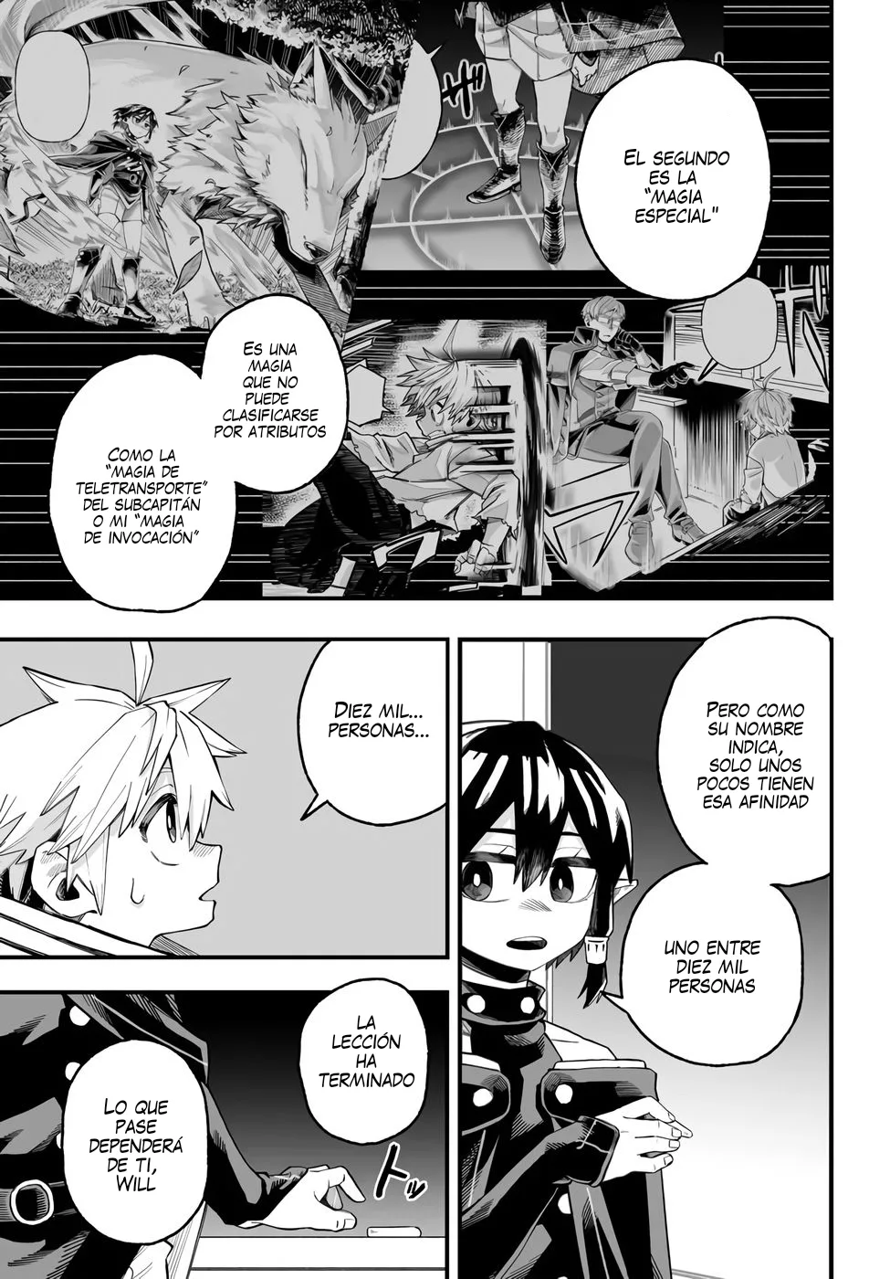 Yoheidan no Itoshigo: Shinikake Koji wa Saikyou Shisho-tachi ni Sodaterareru - Capítulo 6 - Página 8 - LectorTMOo