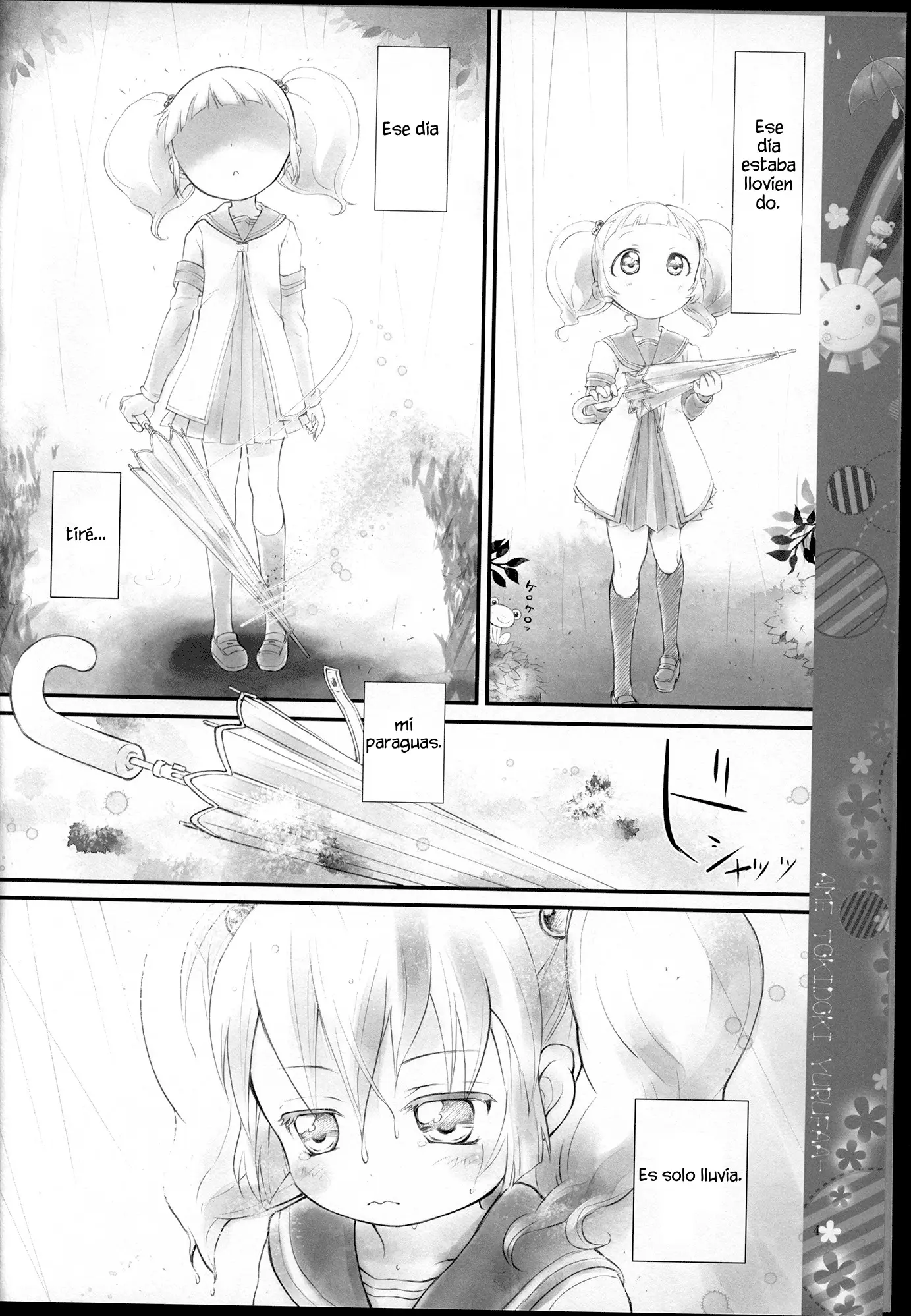 YuruYuri - Ame Tokidoki Yurufaa (doujinshi) capítulo 0 página 4