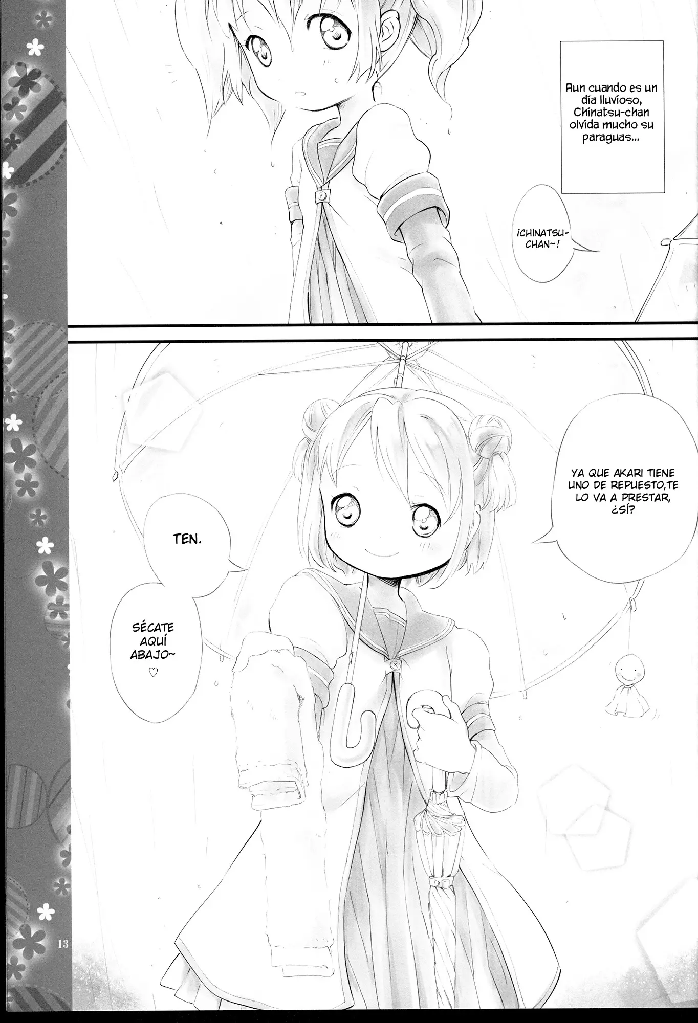 YuruYuri - Ame Tokidoki Yurufaa (doujinshi) capítulo 0 página 13