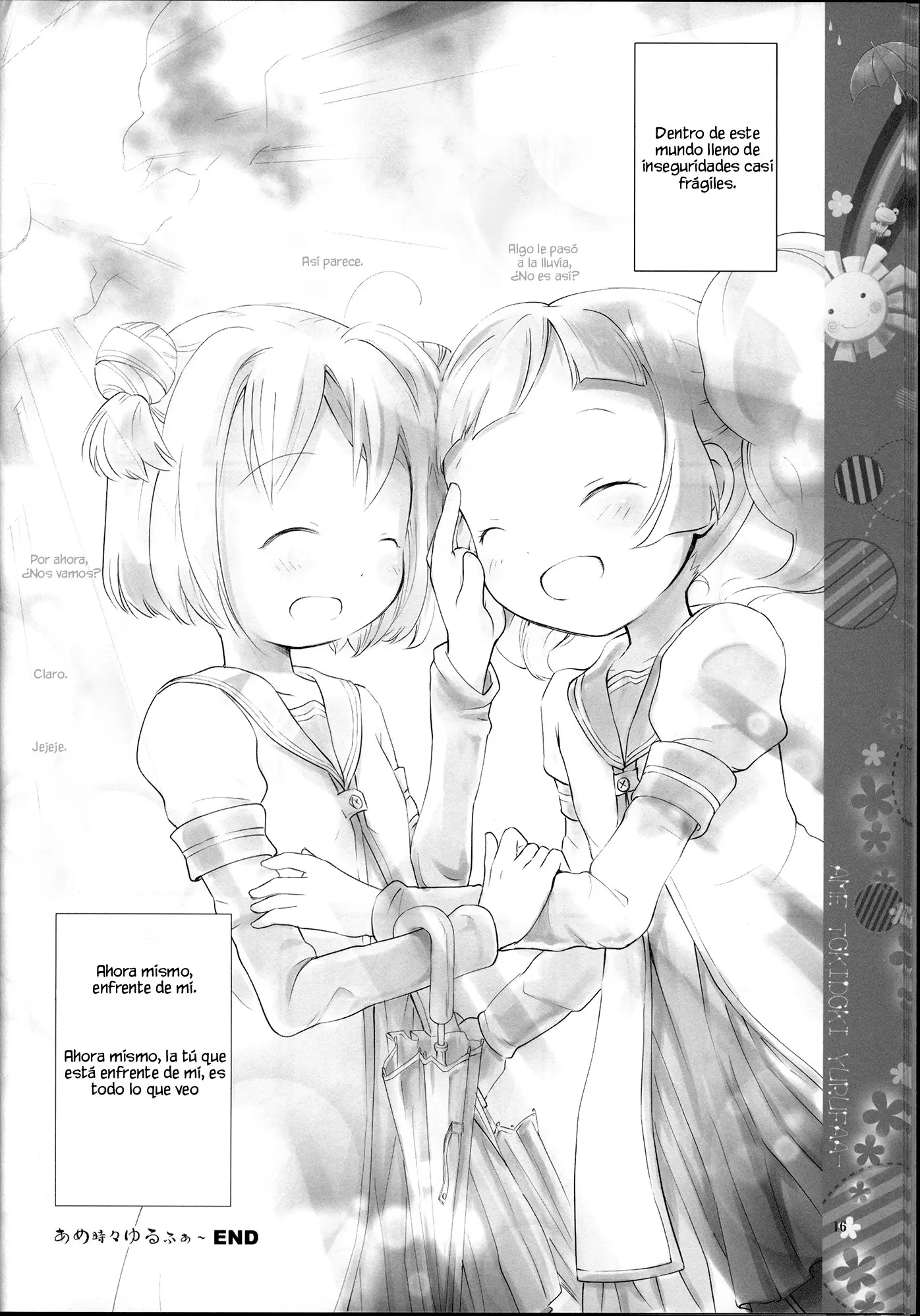 YuruYuri - Ame Tokidoki Yurufaa (doujinshi) capítulo 0 página 16