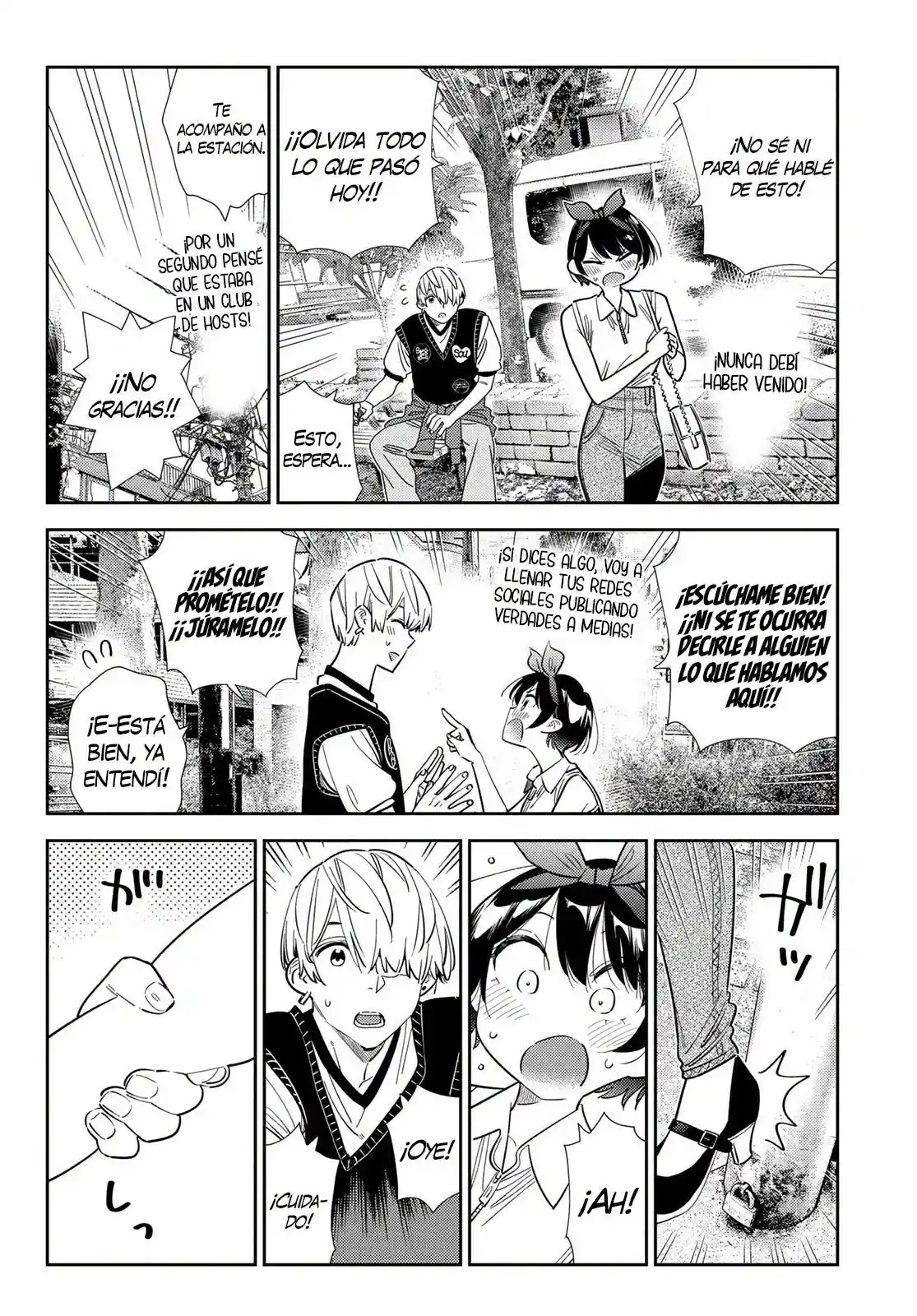 Kanojo, Okarishimasu capítulo 429 página 10