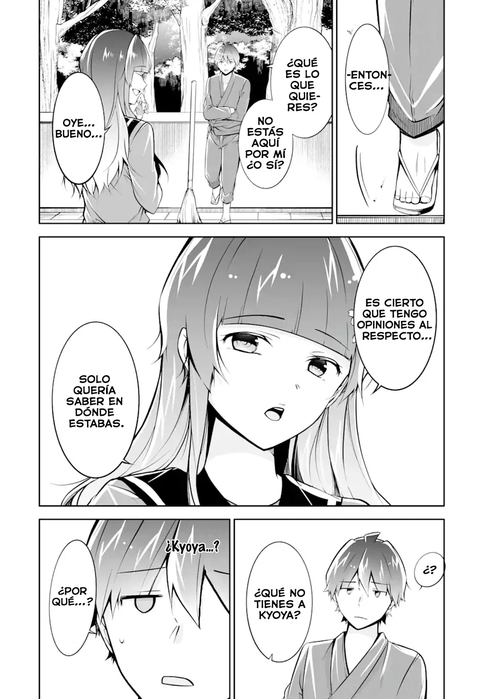 Real no Heroine wa Irimasen! capítulo 121 página 8