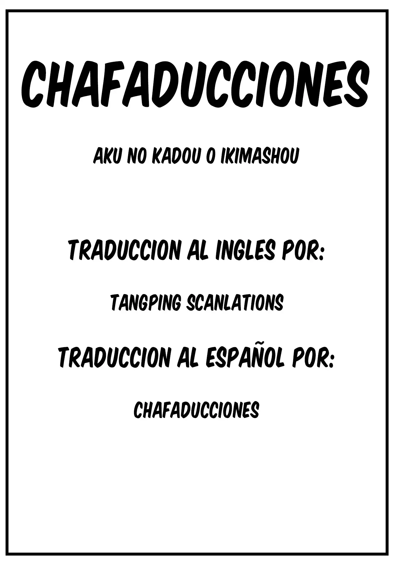 aku no Kadou o Ikimashou - Capítulo 5.5 - Página 16 - LectorTMOo